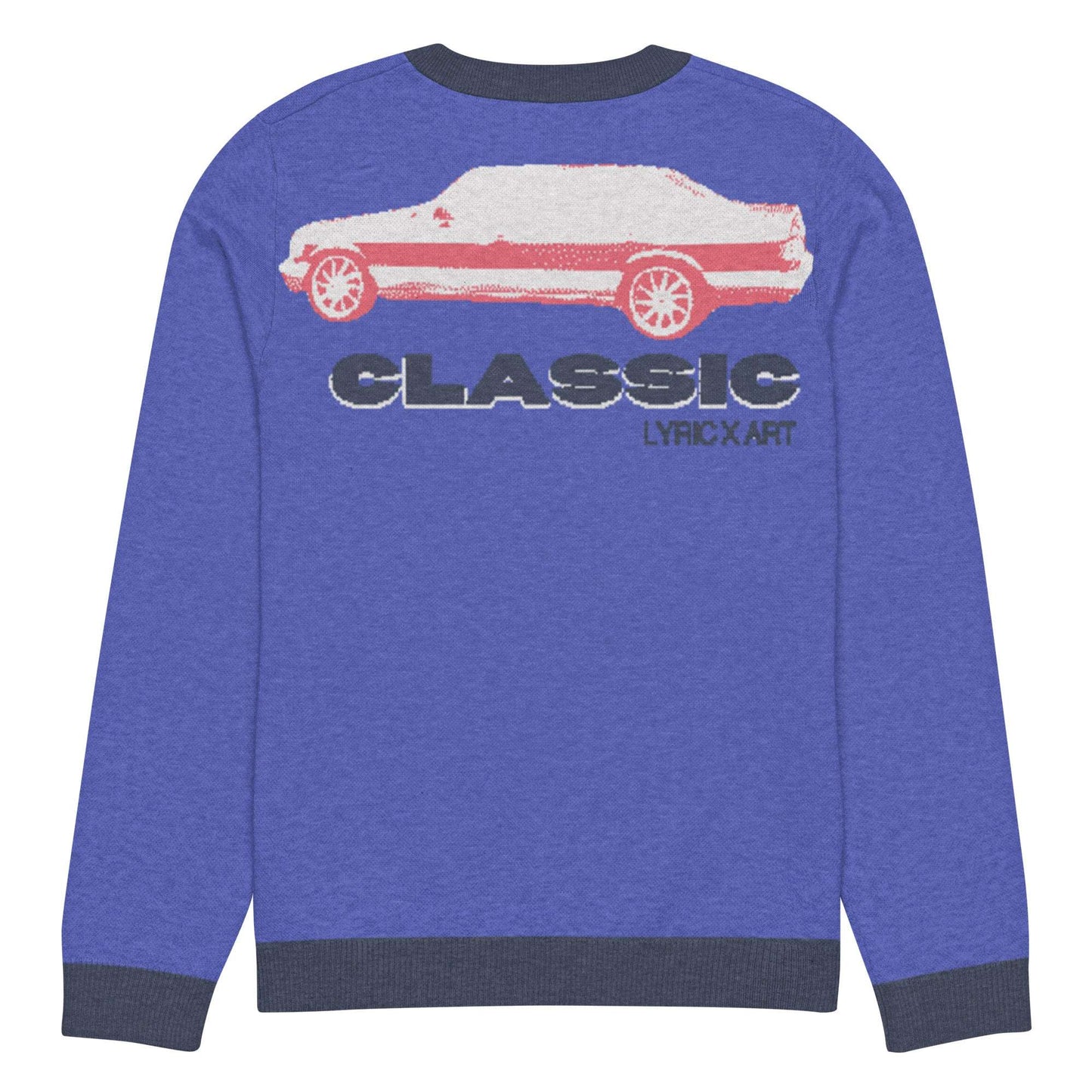 1980's Classic Sedan Knitted crew neck sweater
