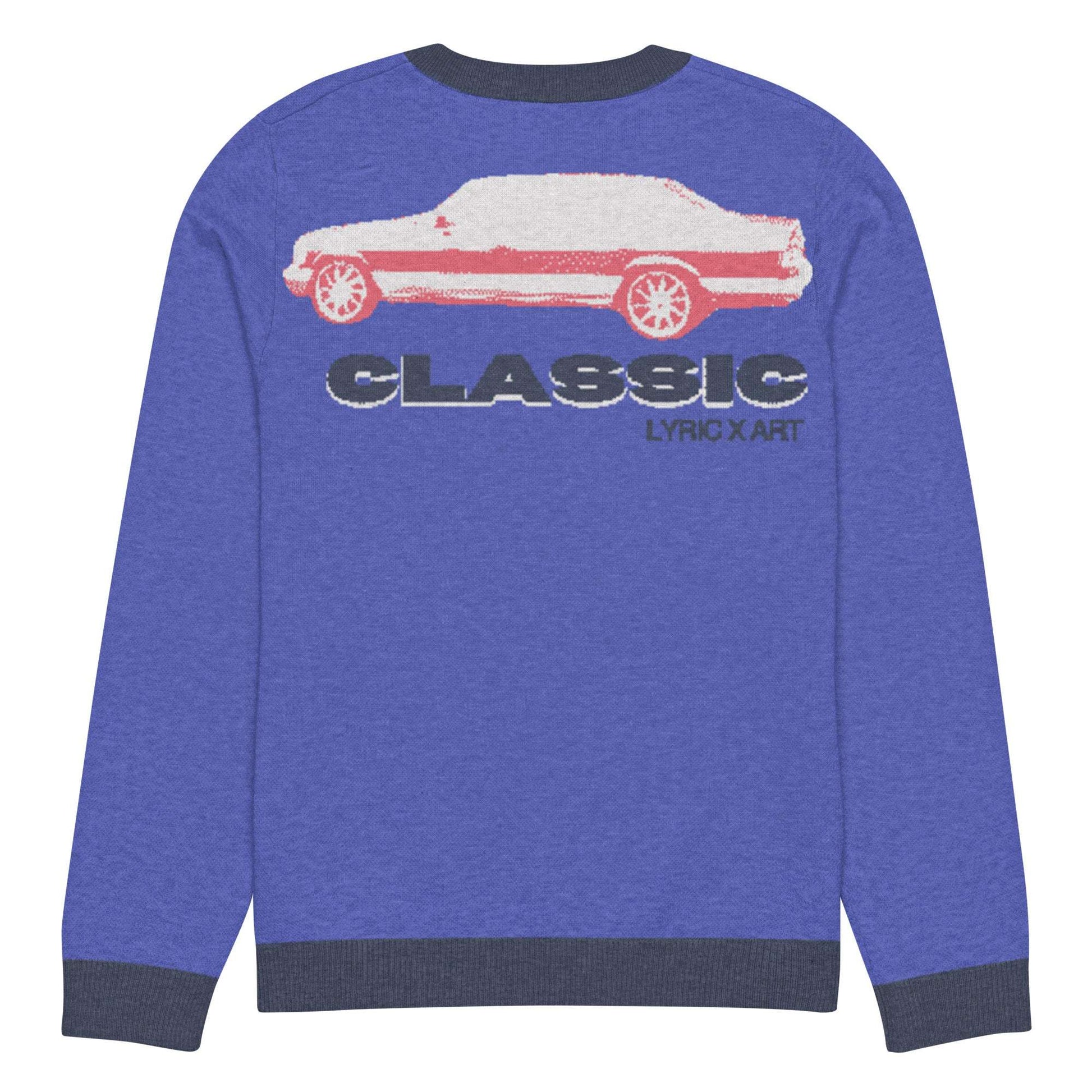 1980's Classic Sedan Knitted crew neck sweater