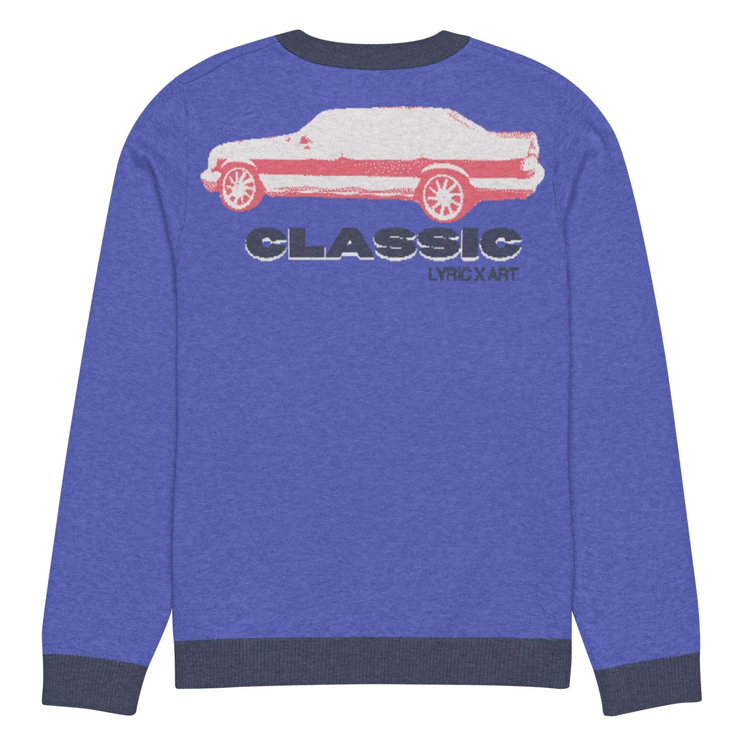 1980's Classic Sedan Knitted crew neck sweater