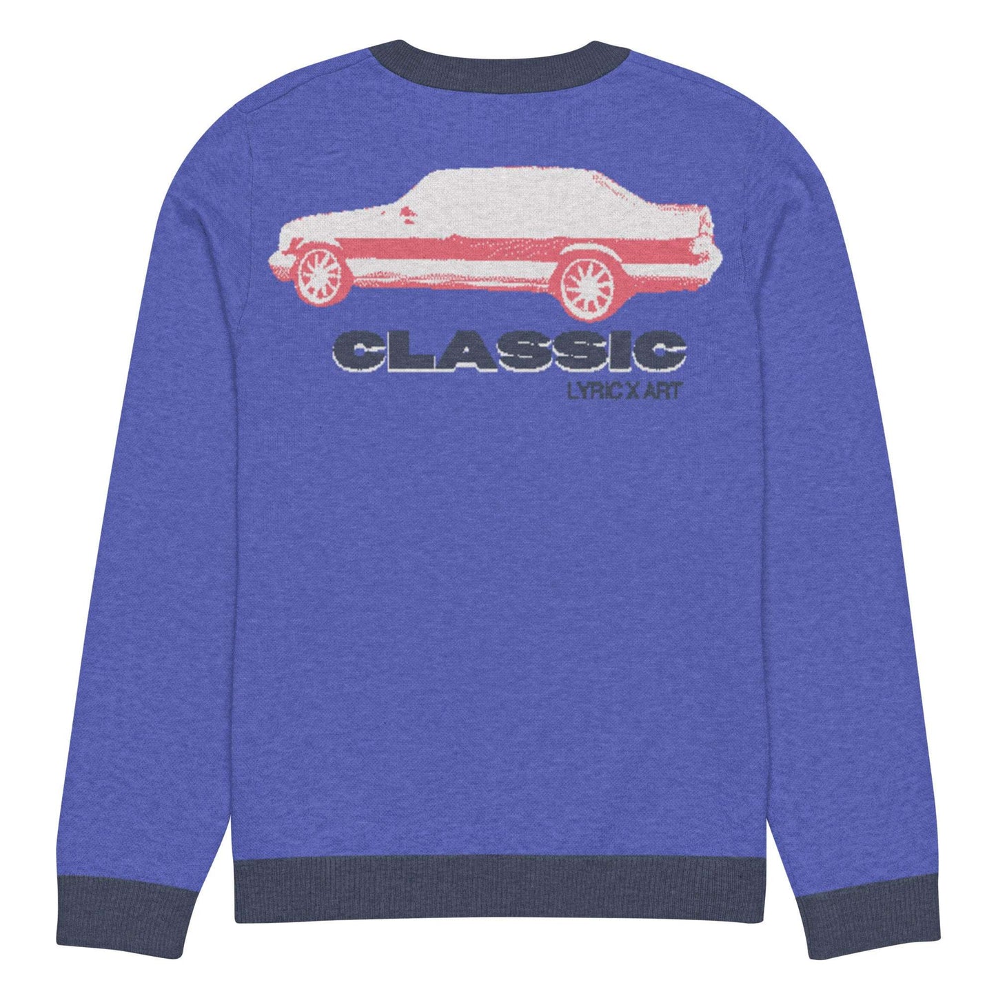 1980's Classic Sedan Knitted crew neck sweater