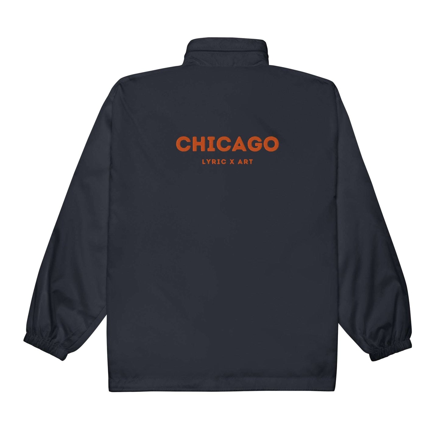 Lyric X Art Blue & Orange Brand windbreaker 2XL