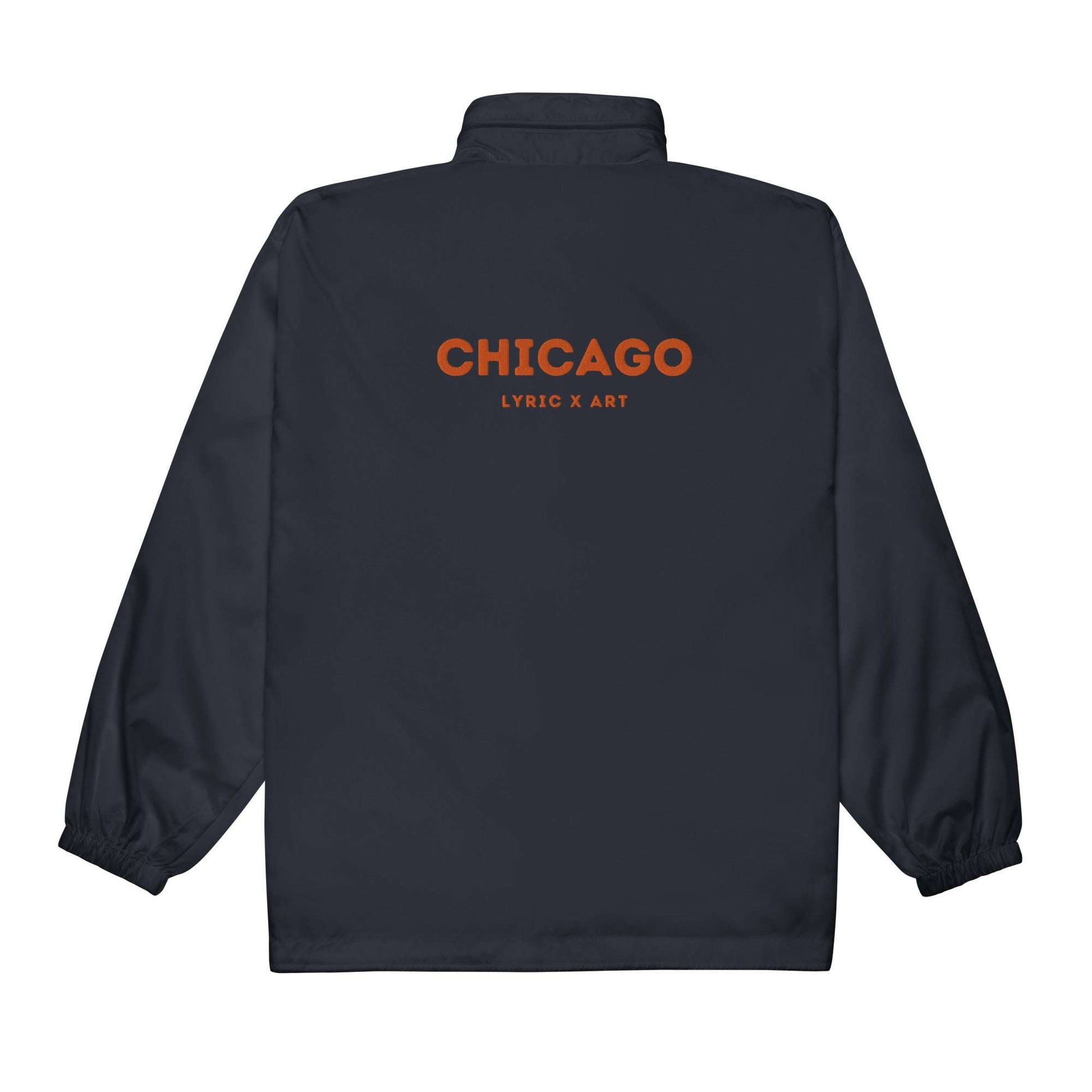 Lyric X Art Blue & Orange Brand windbreaker 2XL