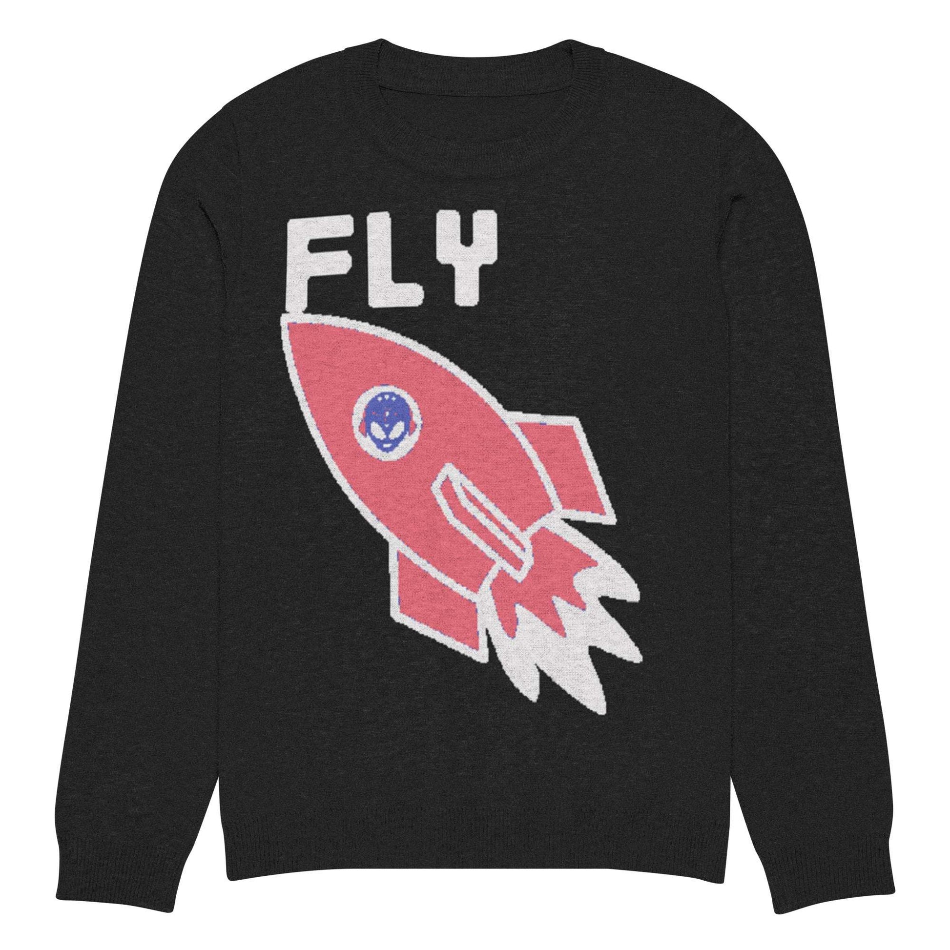 Fly Rocket Knitted crew neck sweater 2XL sweater