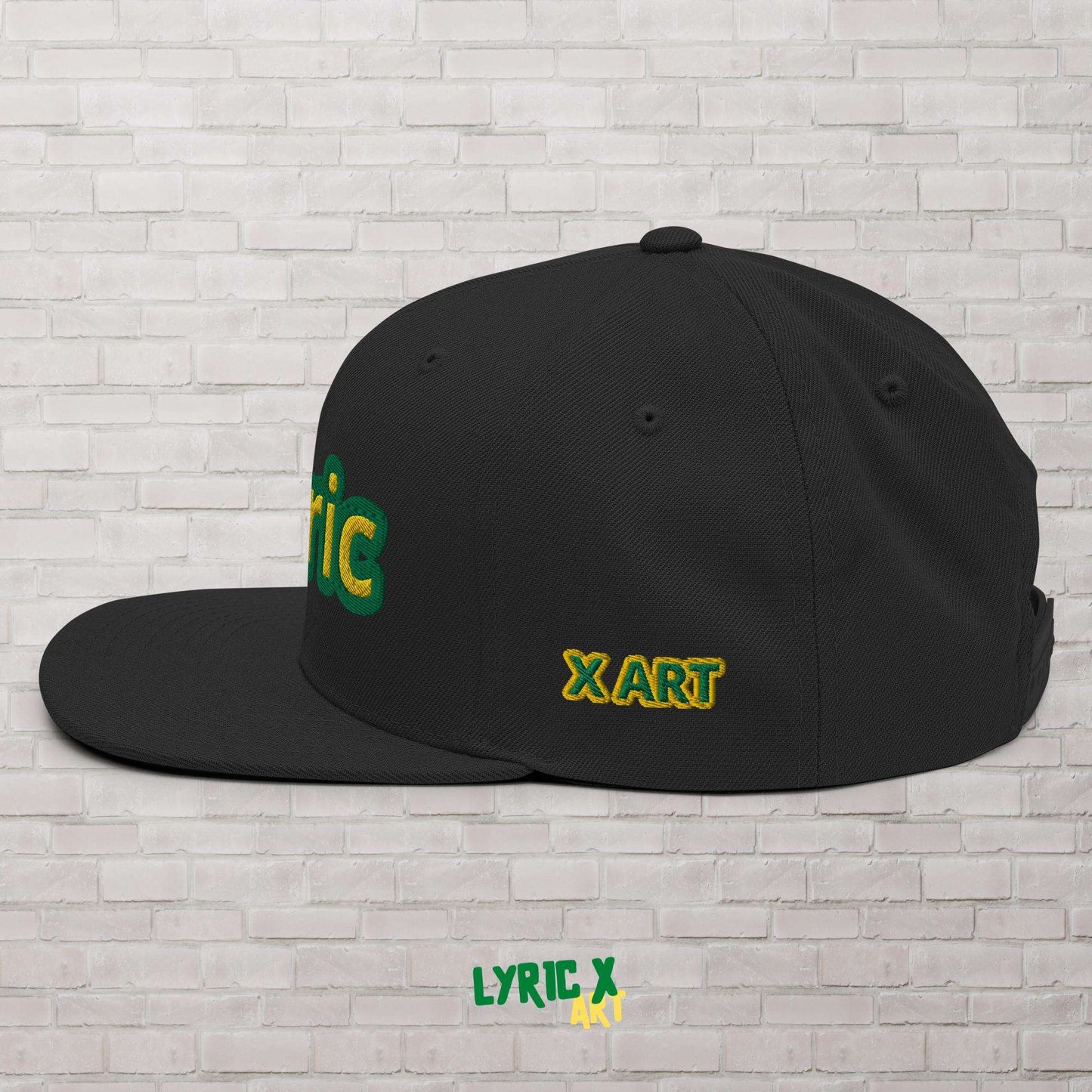 A Lyric X Art Snapback Hat