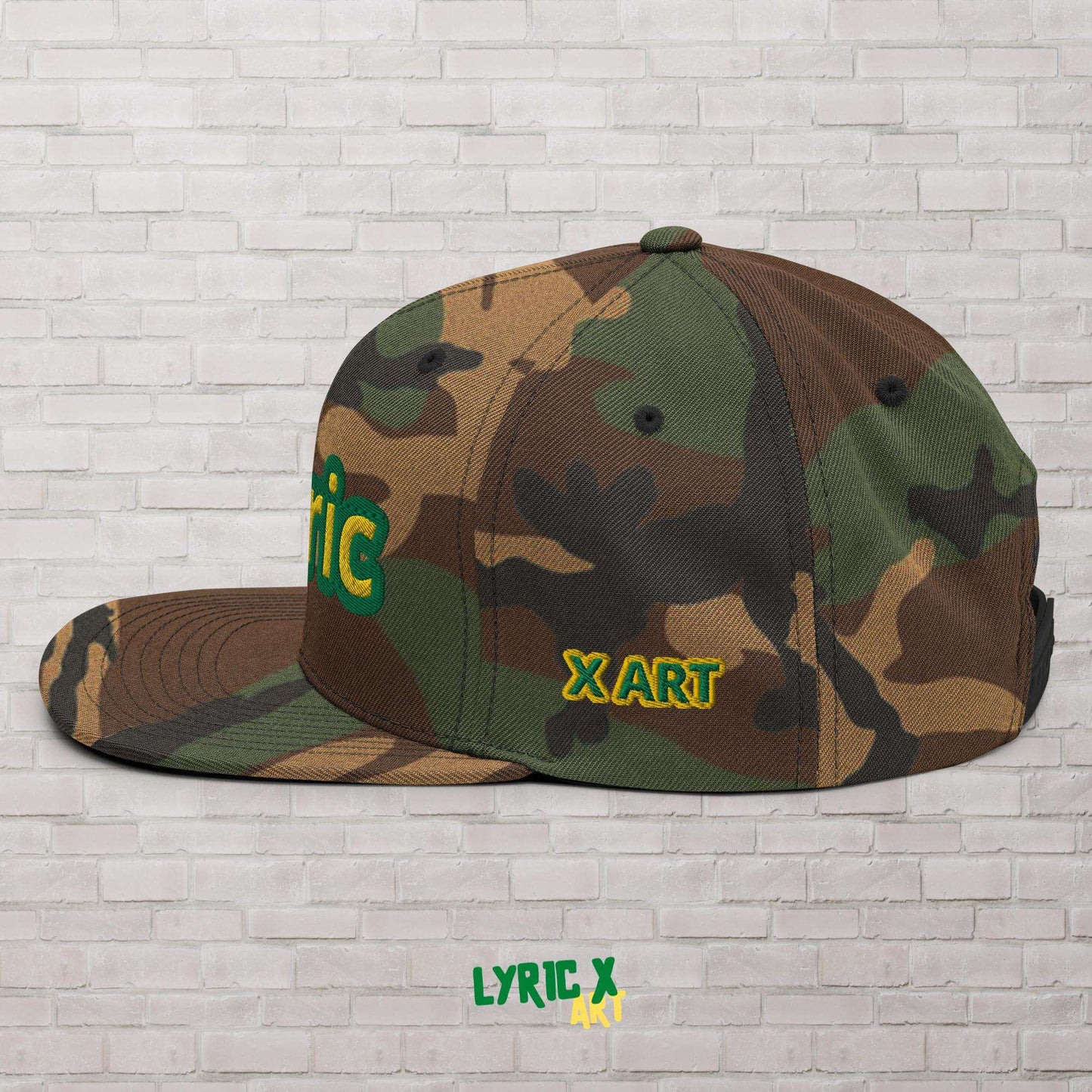 A Lyric X Art Snapback Hat