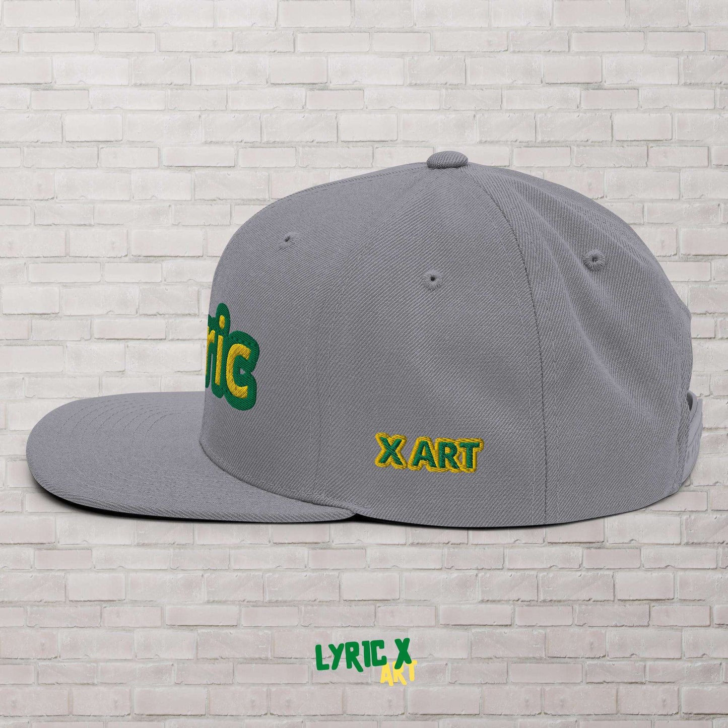 A Lyric X Art Snapback Hat