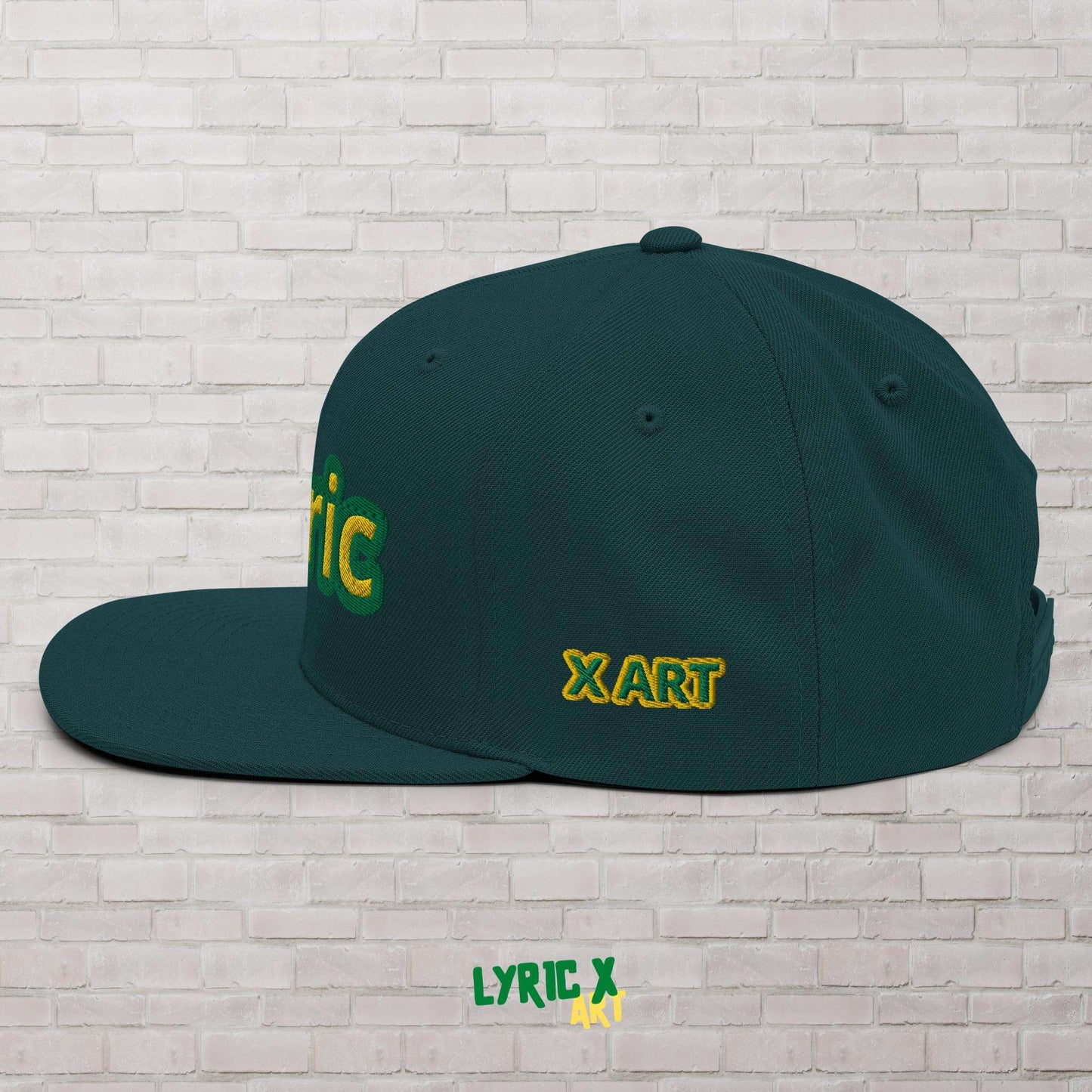 A Lyric X Art Snapback Hat