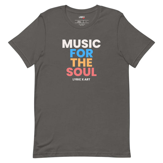 Music For The Soul T-Shirt Asphalt / 3XL