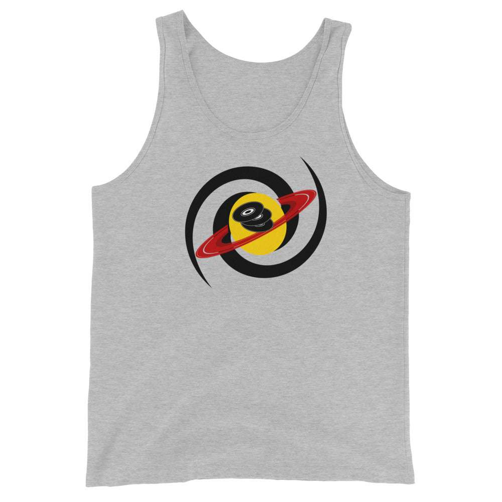 Tank Saturns Records Athletic Heather / 2XL tank top