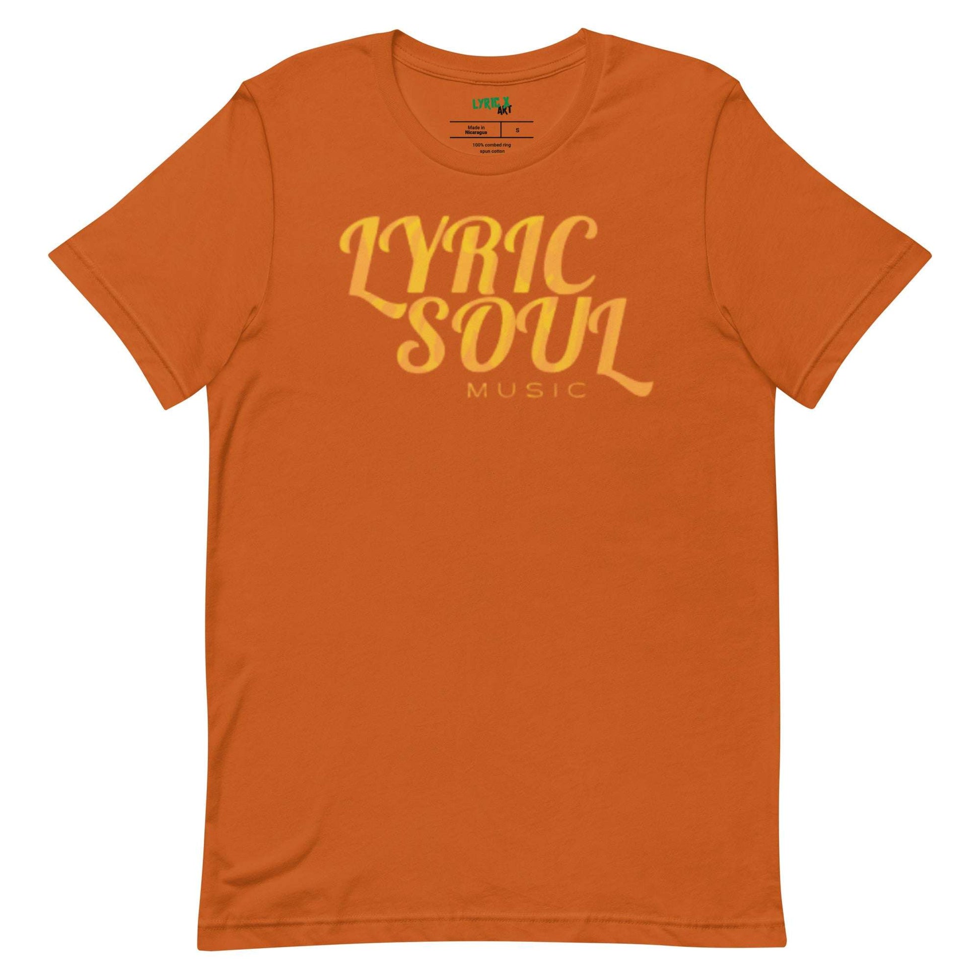 Lyric Soul Music T-shirt Autumn / 2XL