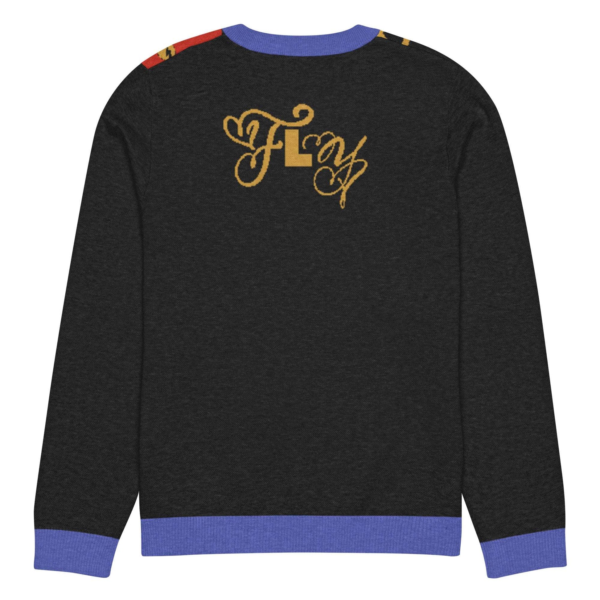 Beat Drop Robot Knitted crew neck sweater