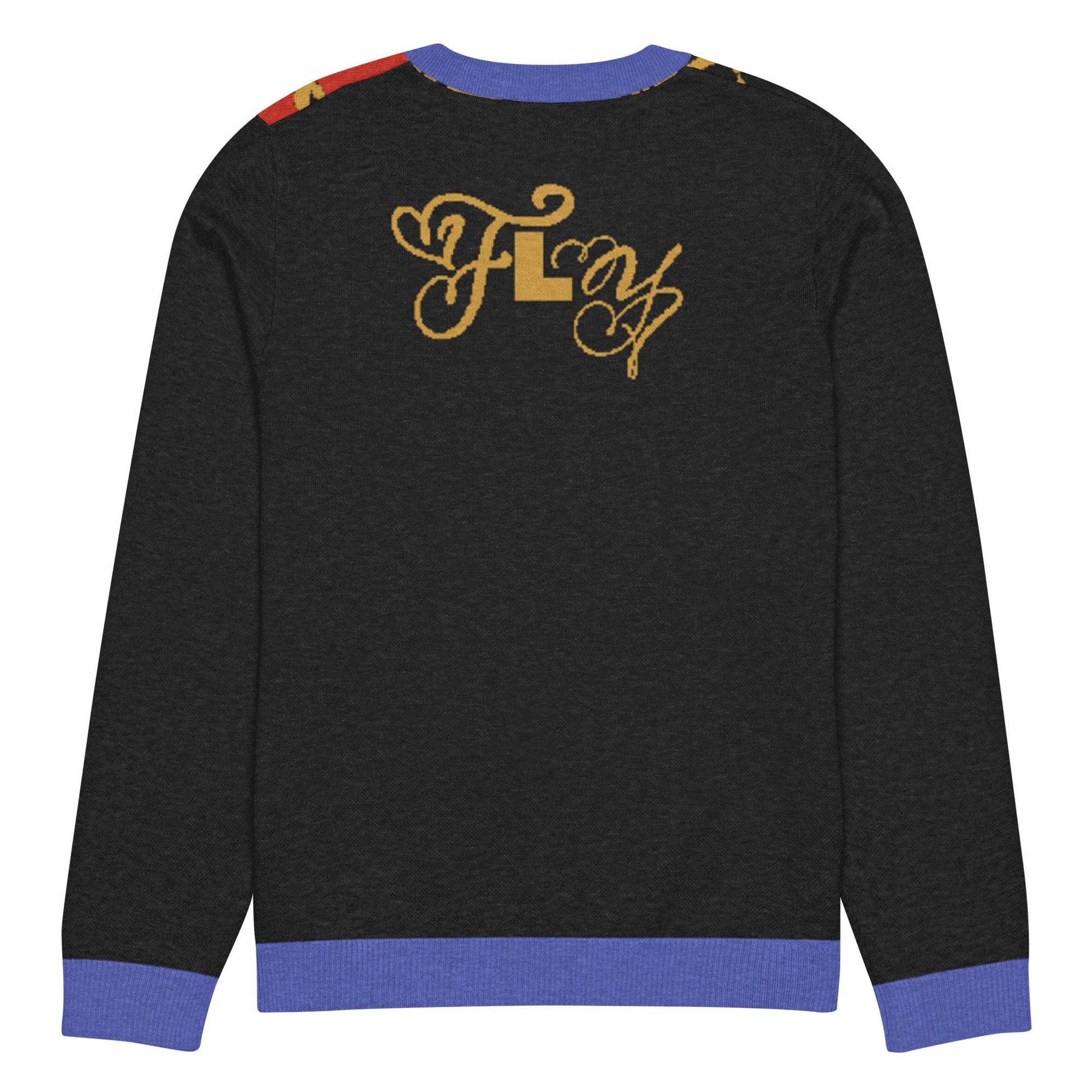 Beat Drop Robot Knitted crew neck sweater