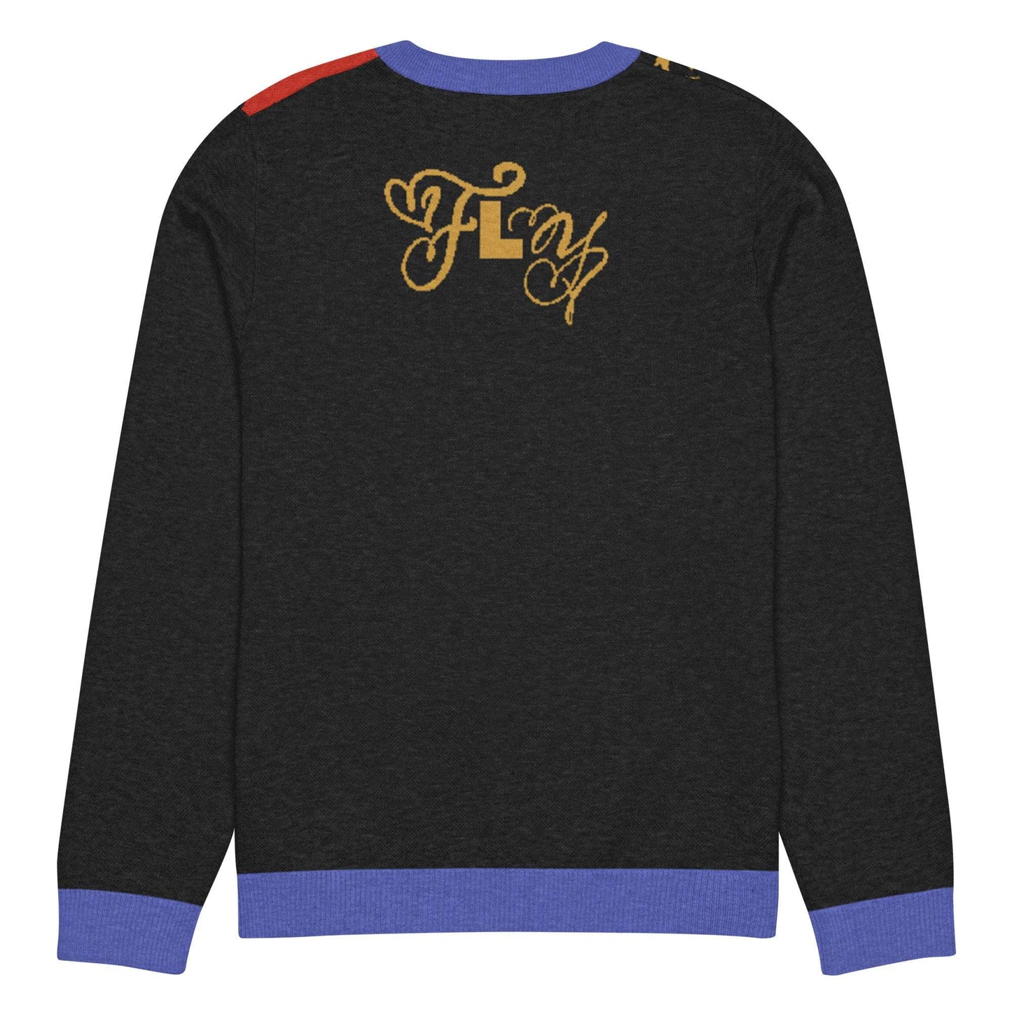 Beat Drop Robot Knitted crew neck sweater