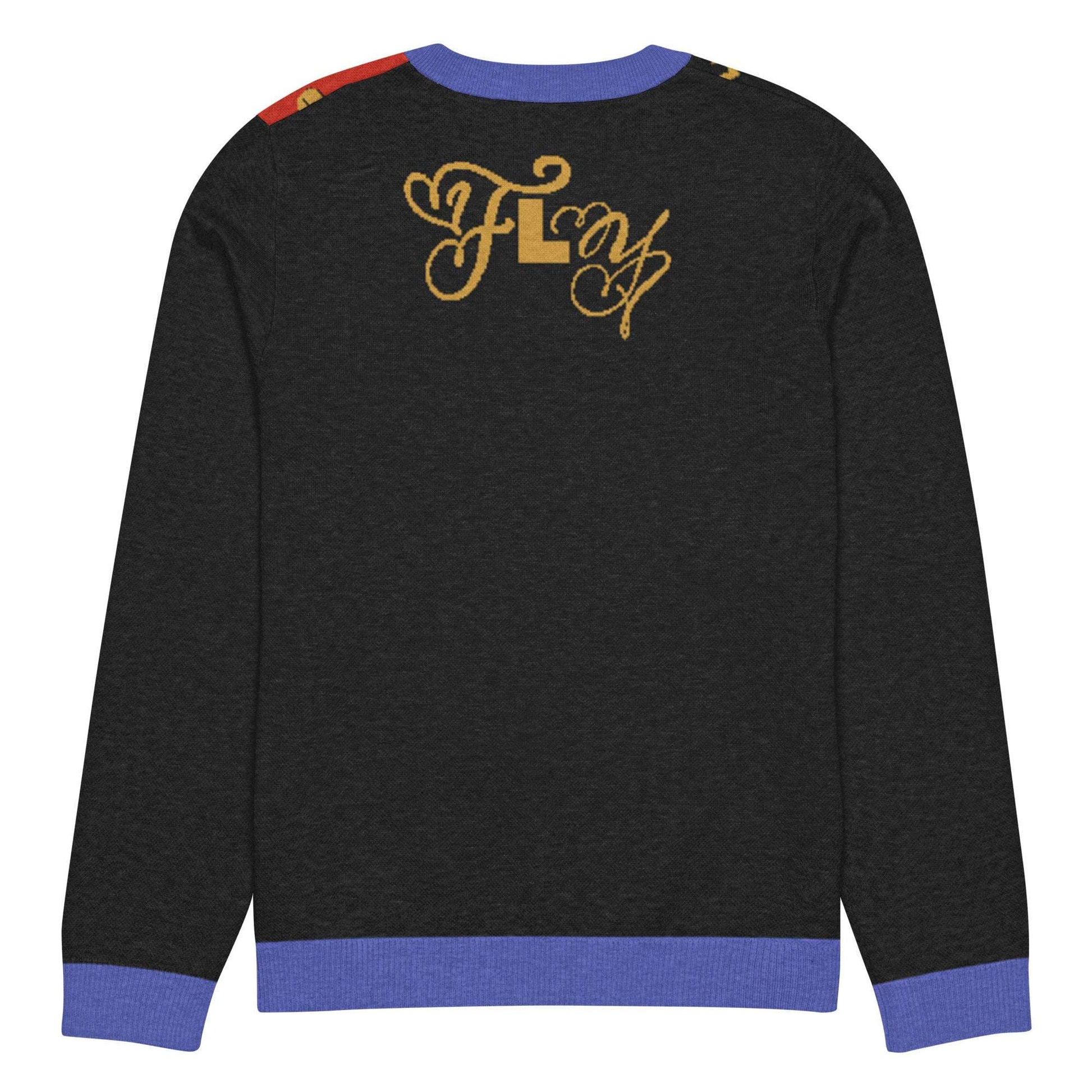 Beat Drop Robot Knitted crew neck sweater