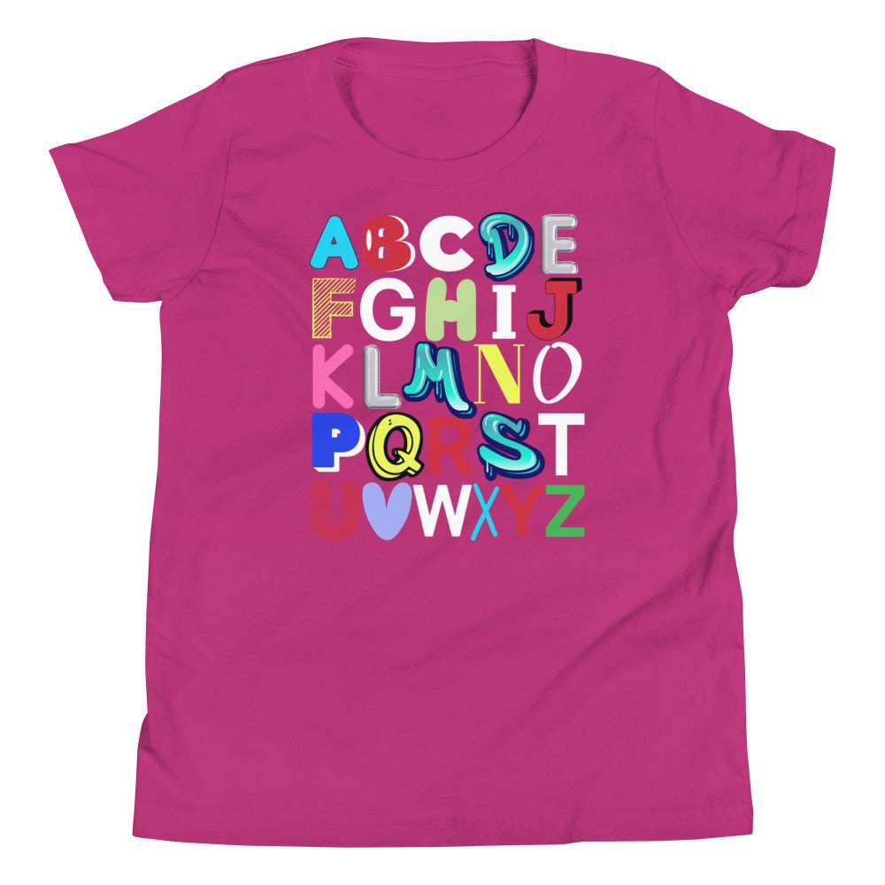 Youth T Hip Hop Alphabet Berry / XL