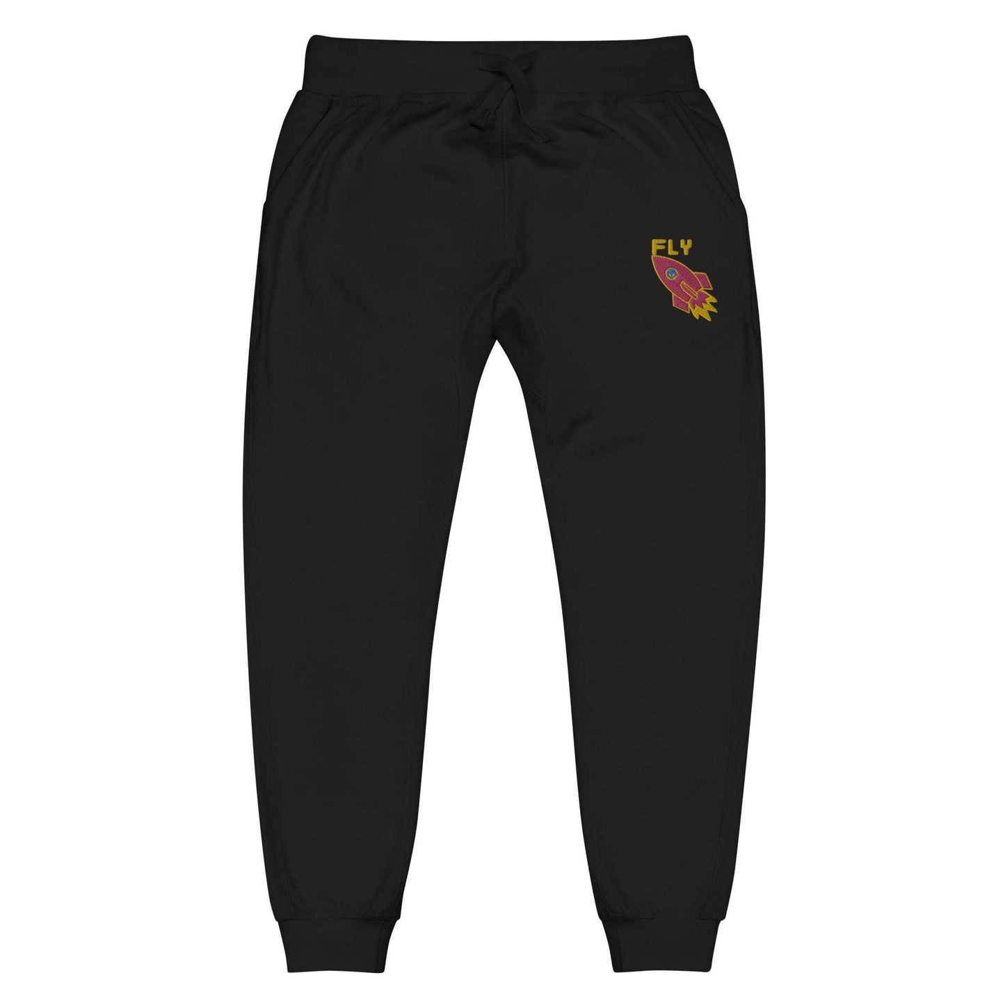Fly Rocket Premium Sweatpants Black / 2XL