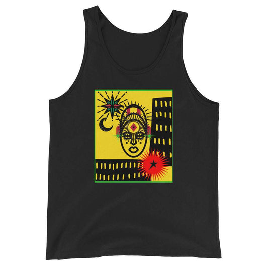 Tank African Art Black / 2XL tshirt