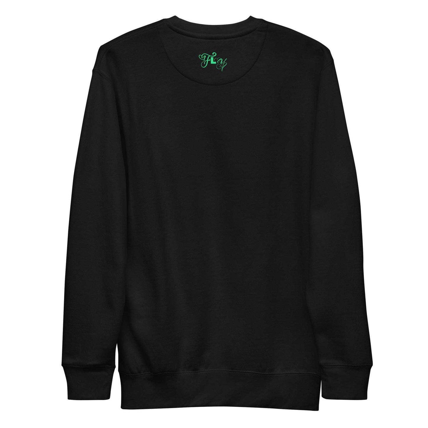 Fly Rocket Premium Sweatshirt Black / 3XL
