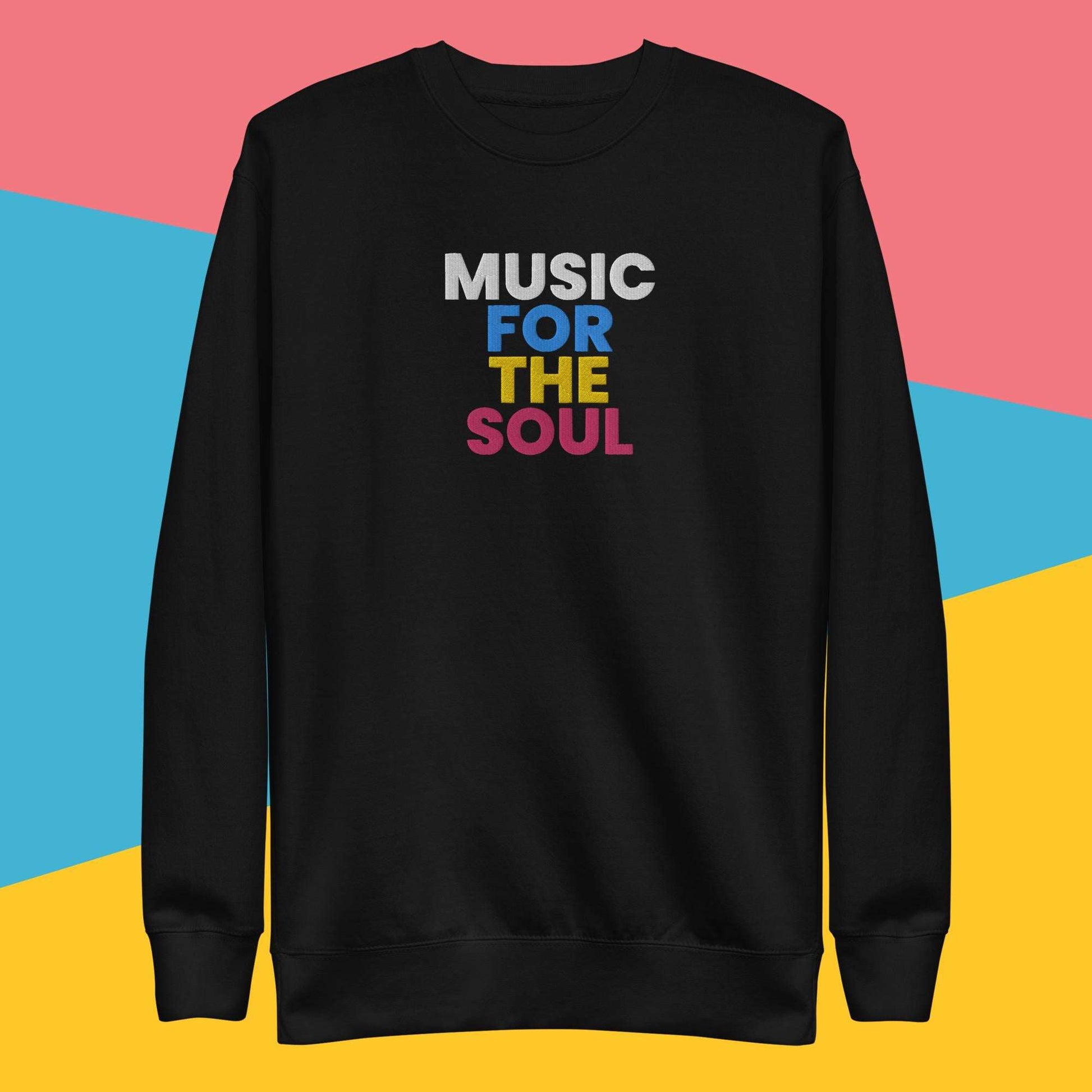 Music For The Soul Premium Sweatshirt Black / 3XL