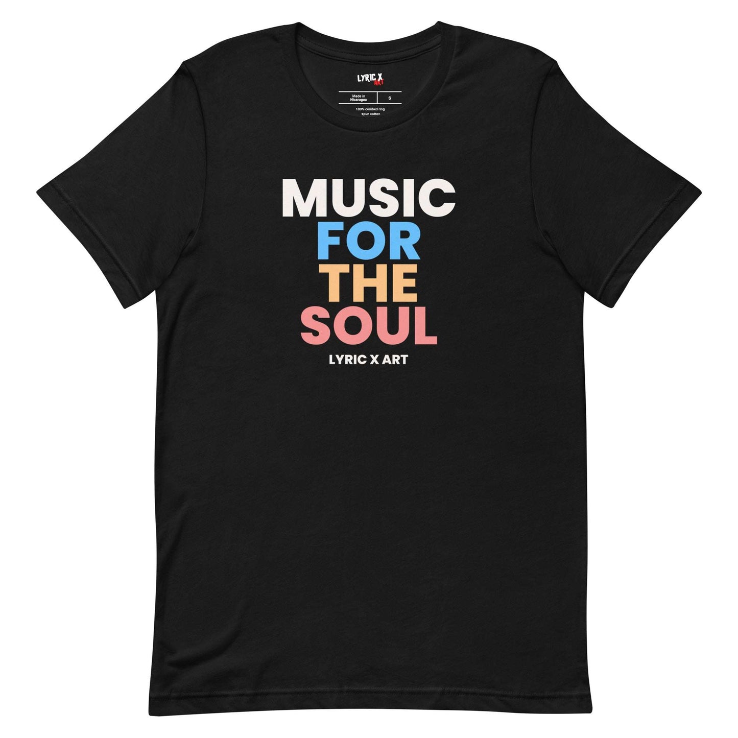Music For The Soul T-Shirt Black / 3XL