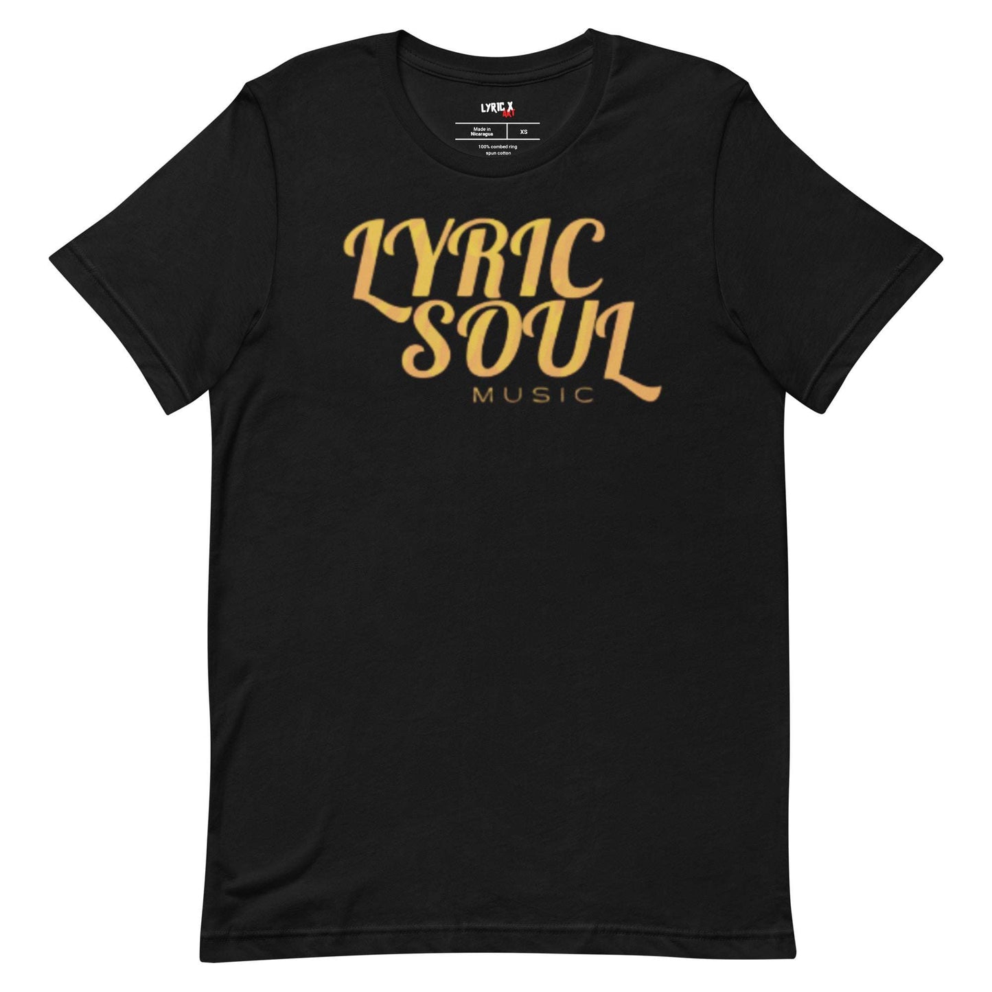 Lyric Soul Music T-shirt Black / 4XL