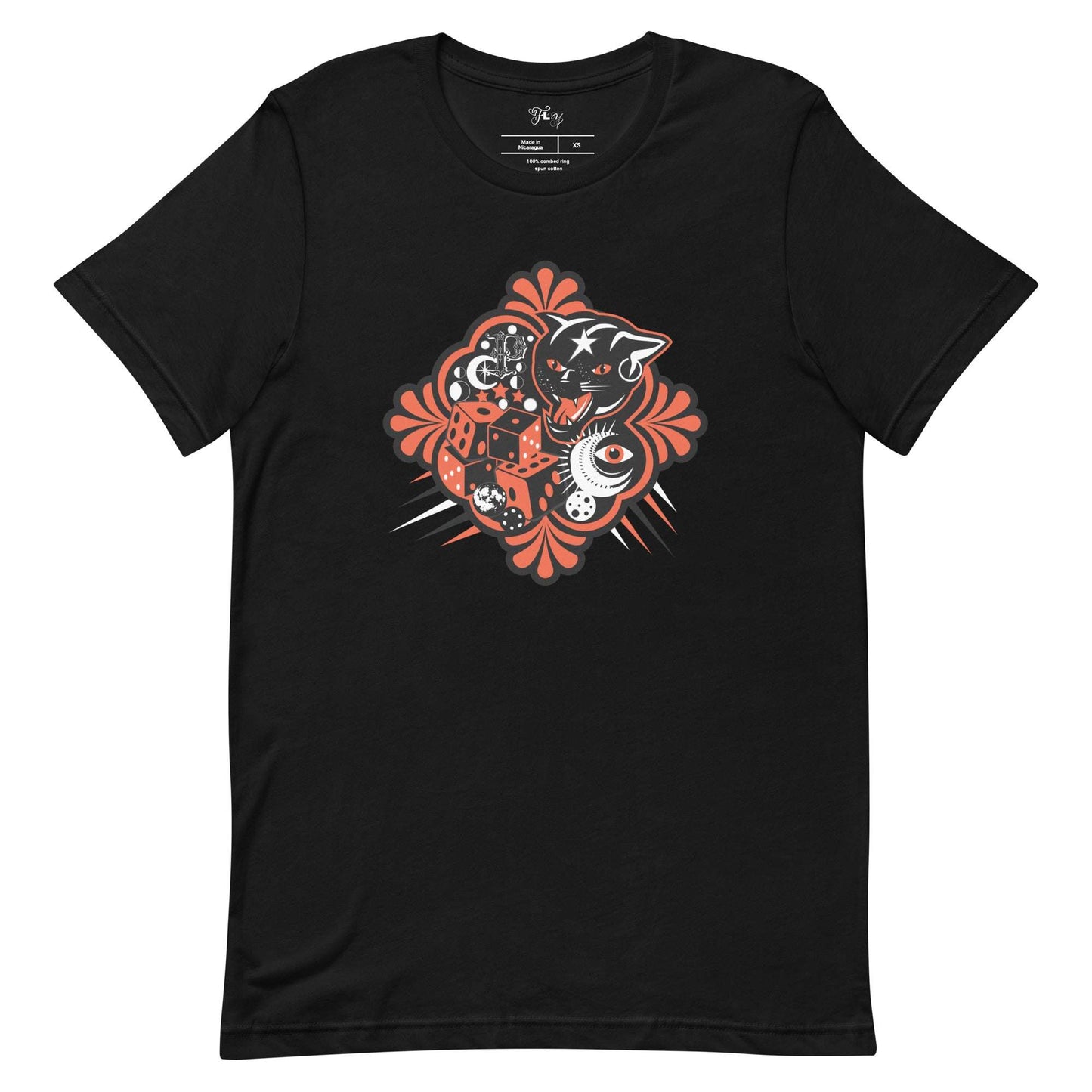 T Panther Orange Black / 4XL