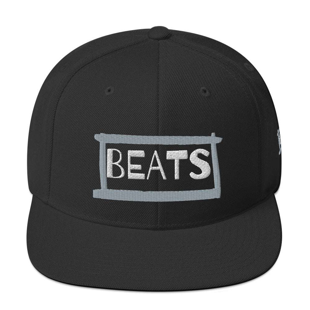 Beats Snapback Hat Black
