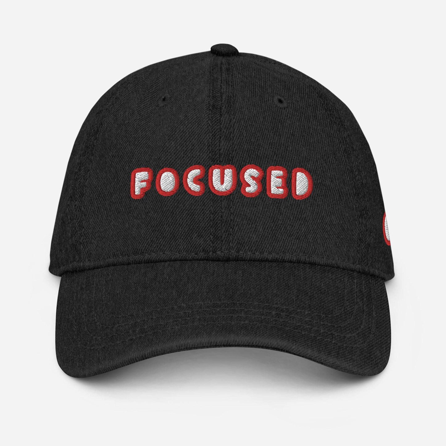 Chi Focused Denim Hat Black