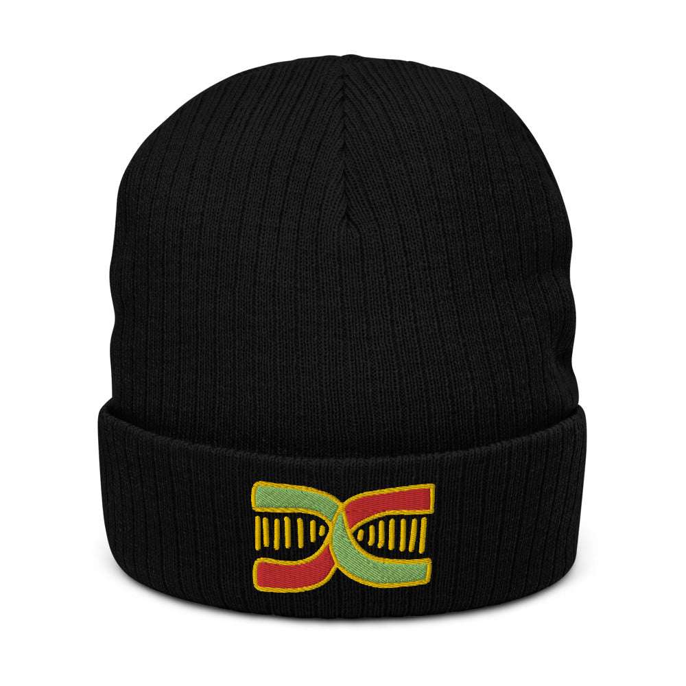 Cuffed Beanie DNA Black