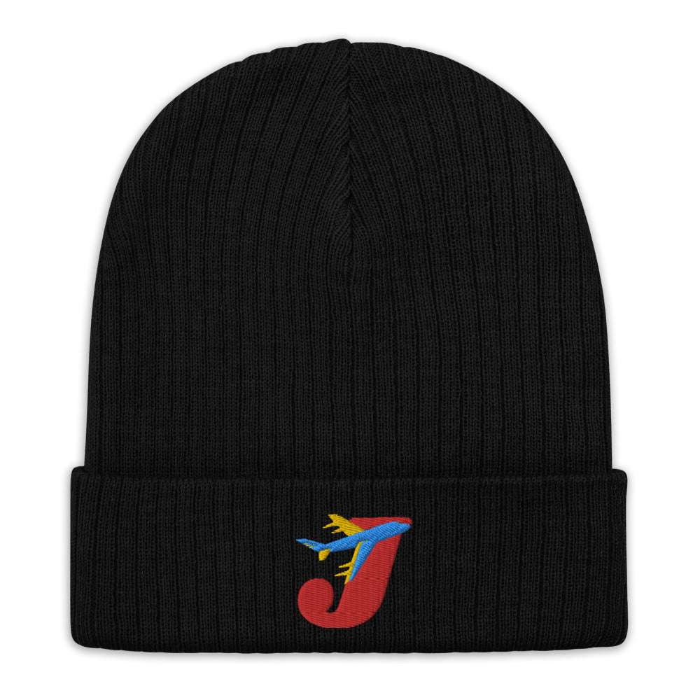 Cuffed beanie Fly J Black