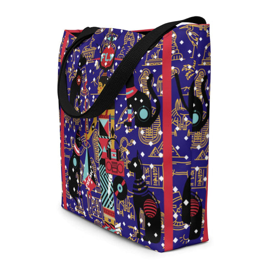 Large Tote Bag Fly B-Girl Black