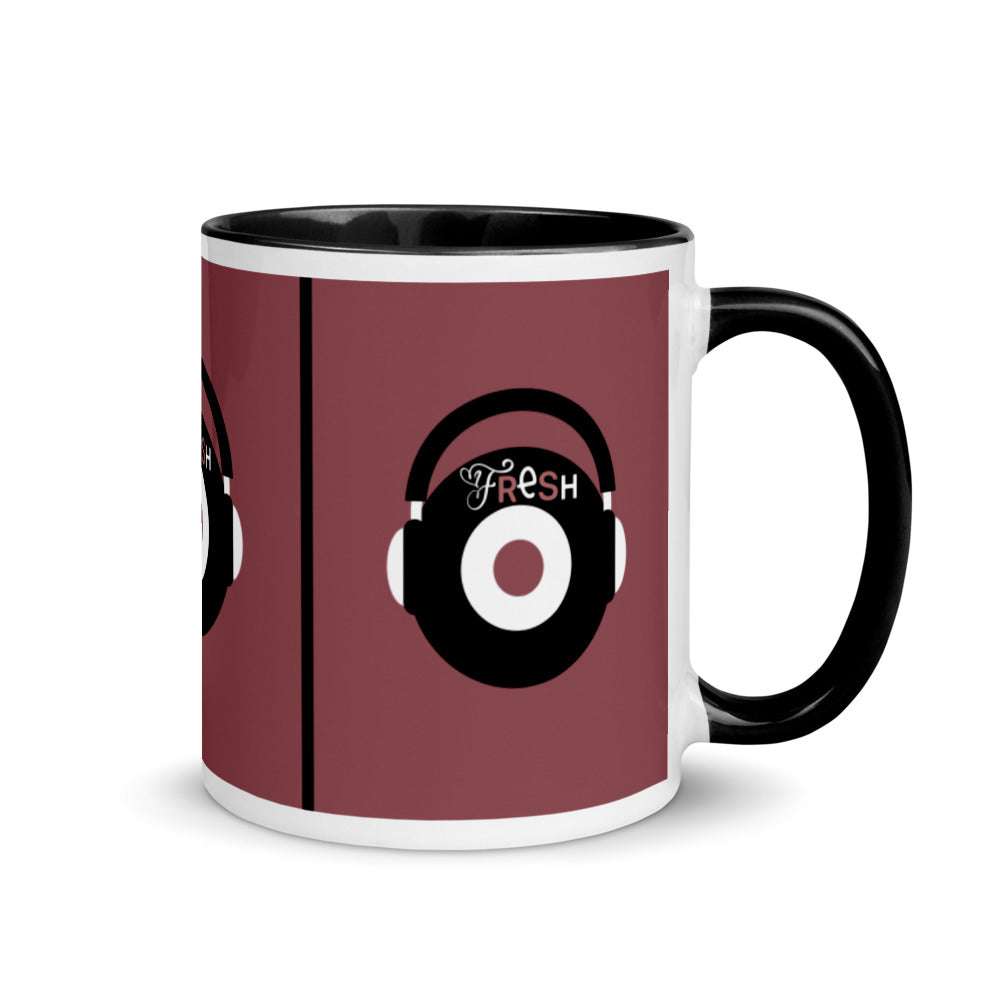 Mug Fresh Vinyl Black mug
