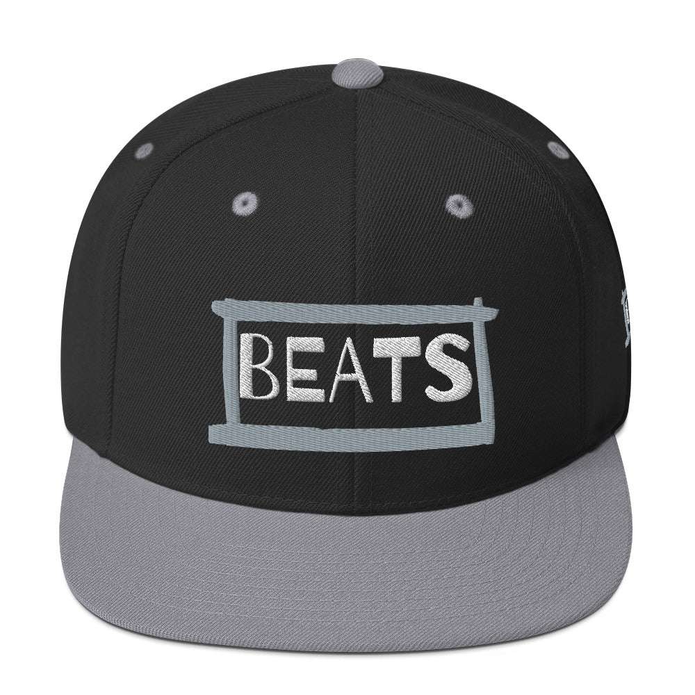 Beats Snapback Hat Black/ Silver