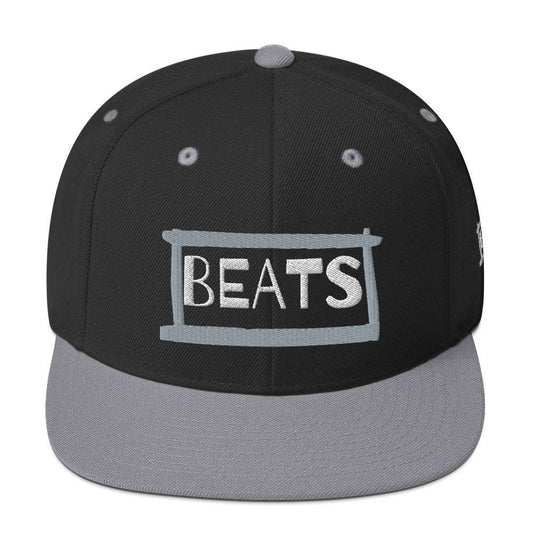 Beats Snapback Hat Black/ Silver