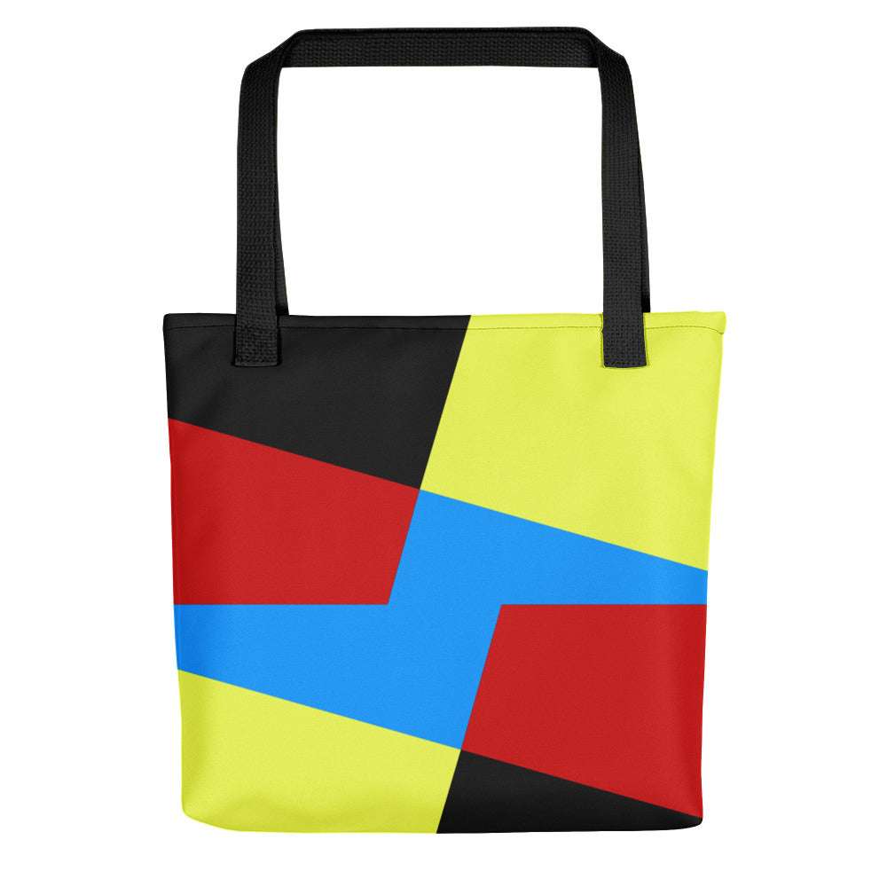 Tote Abstract Black