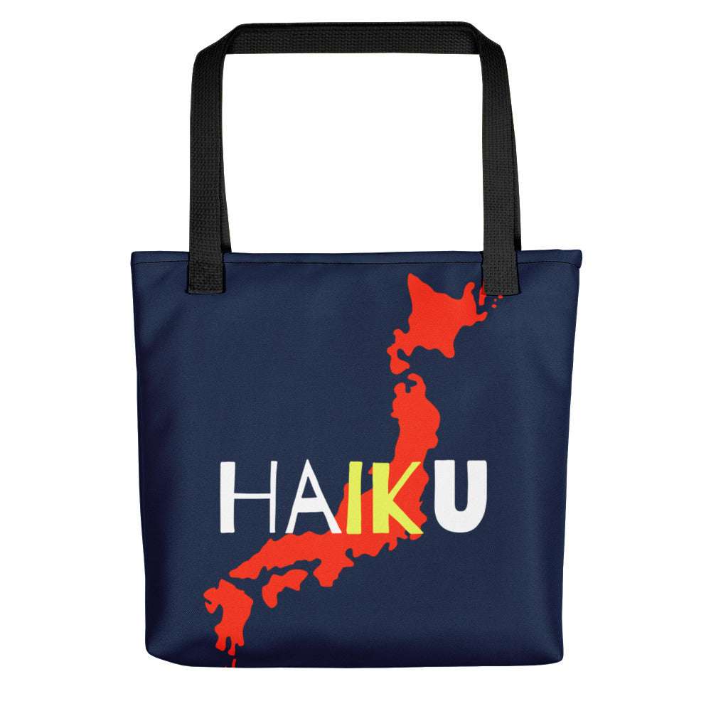 Tote HAIKU, Can you? Black tote bag