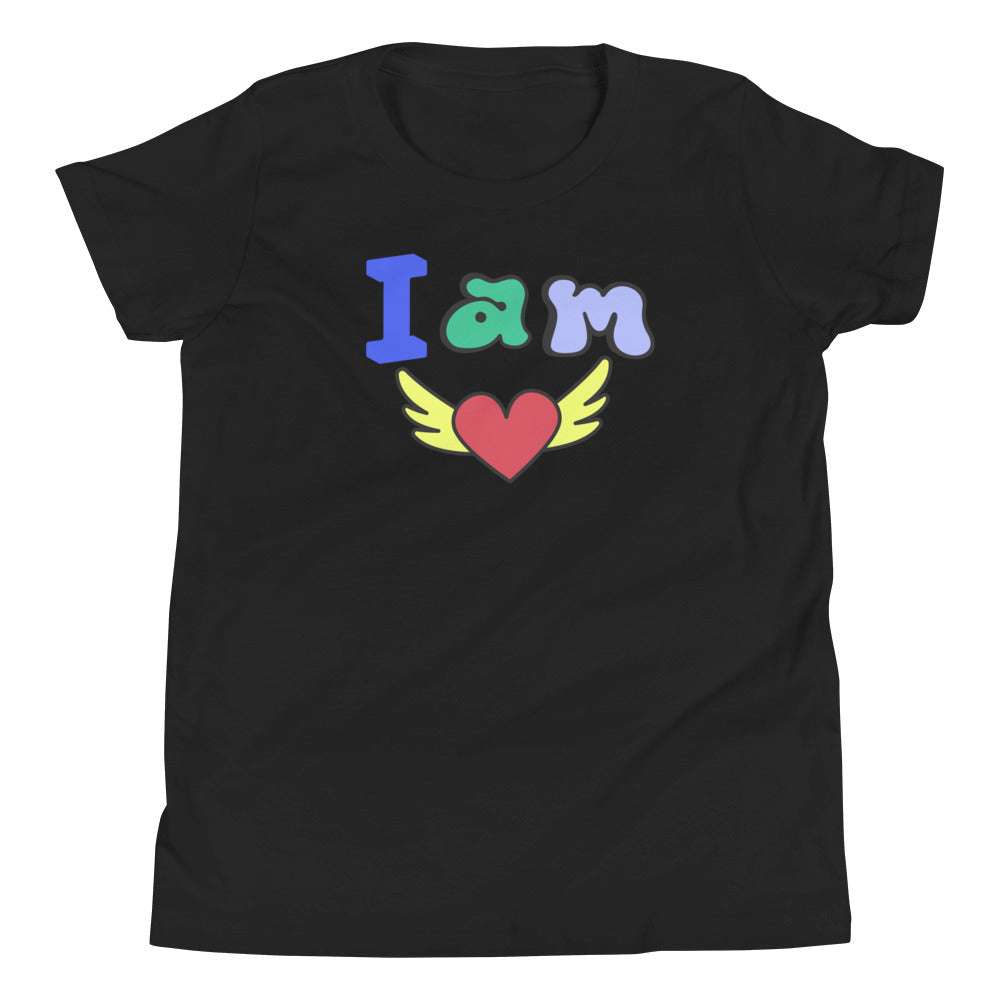 Youth T I am Love Black / XL tshirt