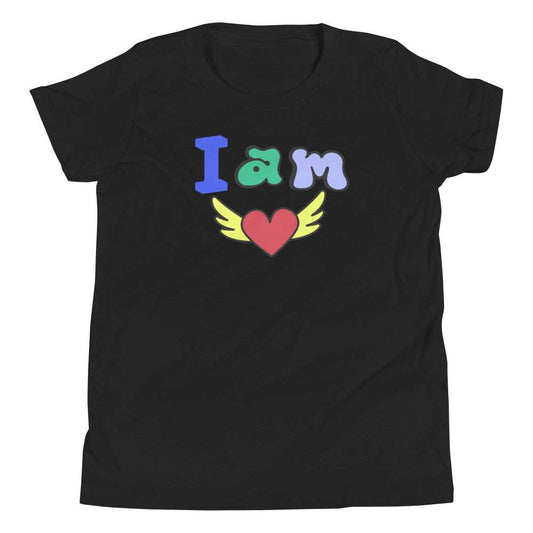 Youth T I am Love Black / XL tshirt