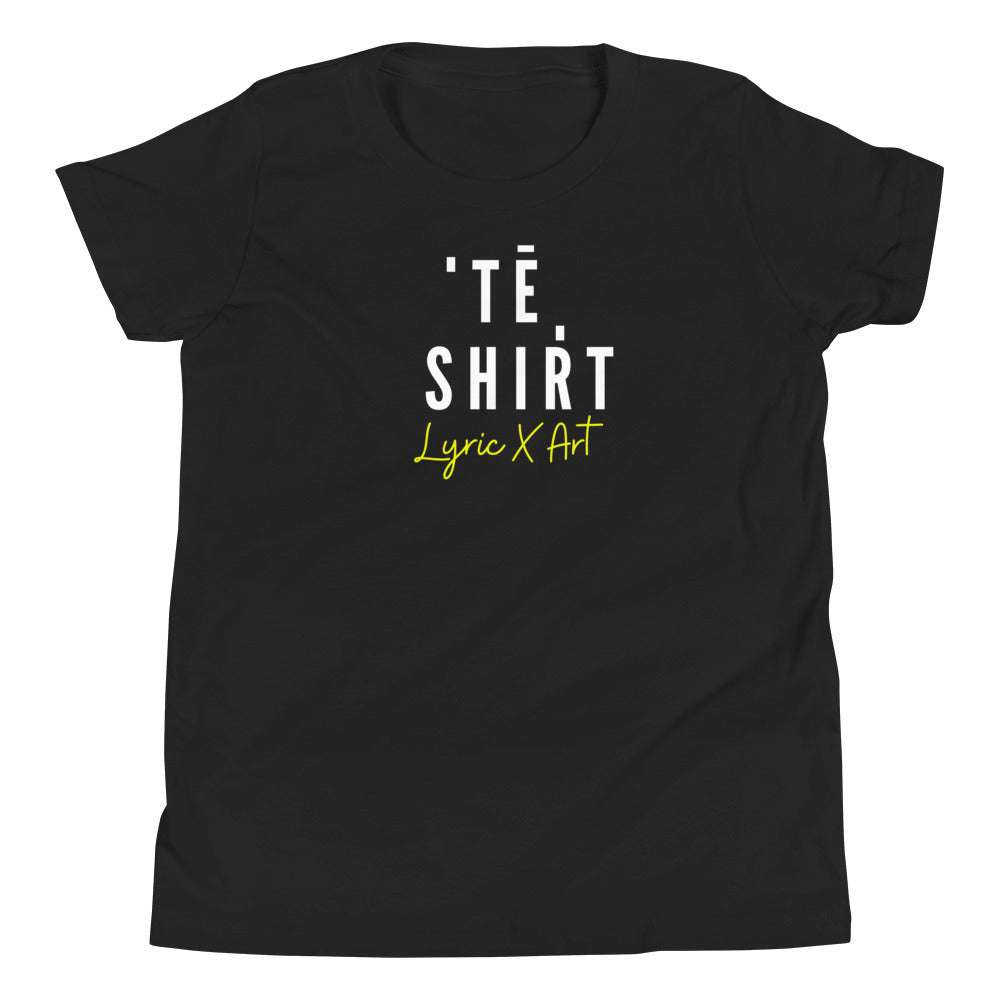 Youth T -Shirt by Lyric X Art Black / XL