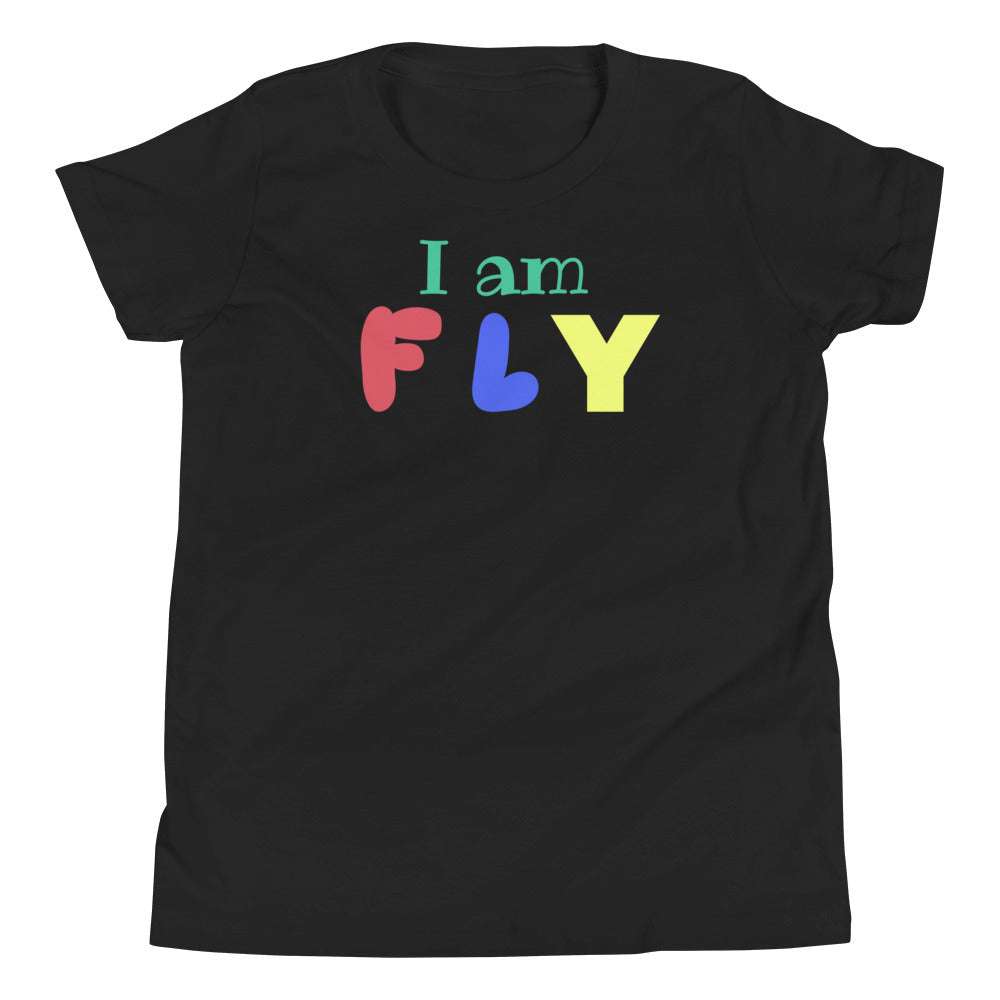 Youth T-Shirt I am Fly Black / XL