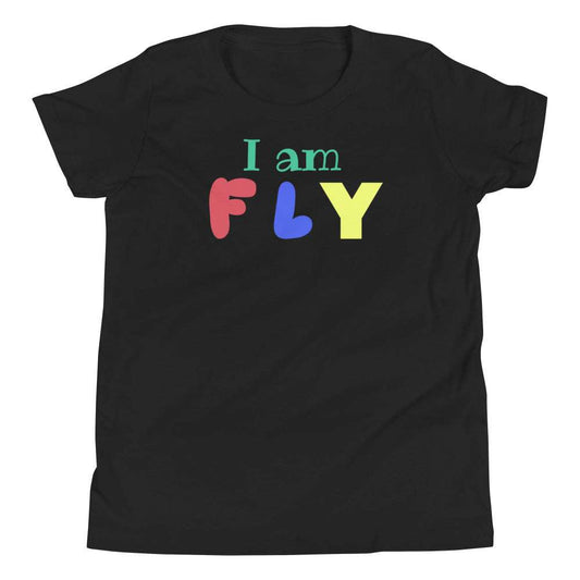 Youth T-Shirt I am Fly Black / XL