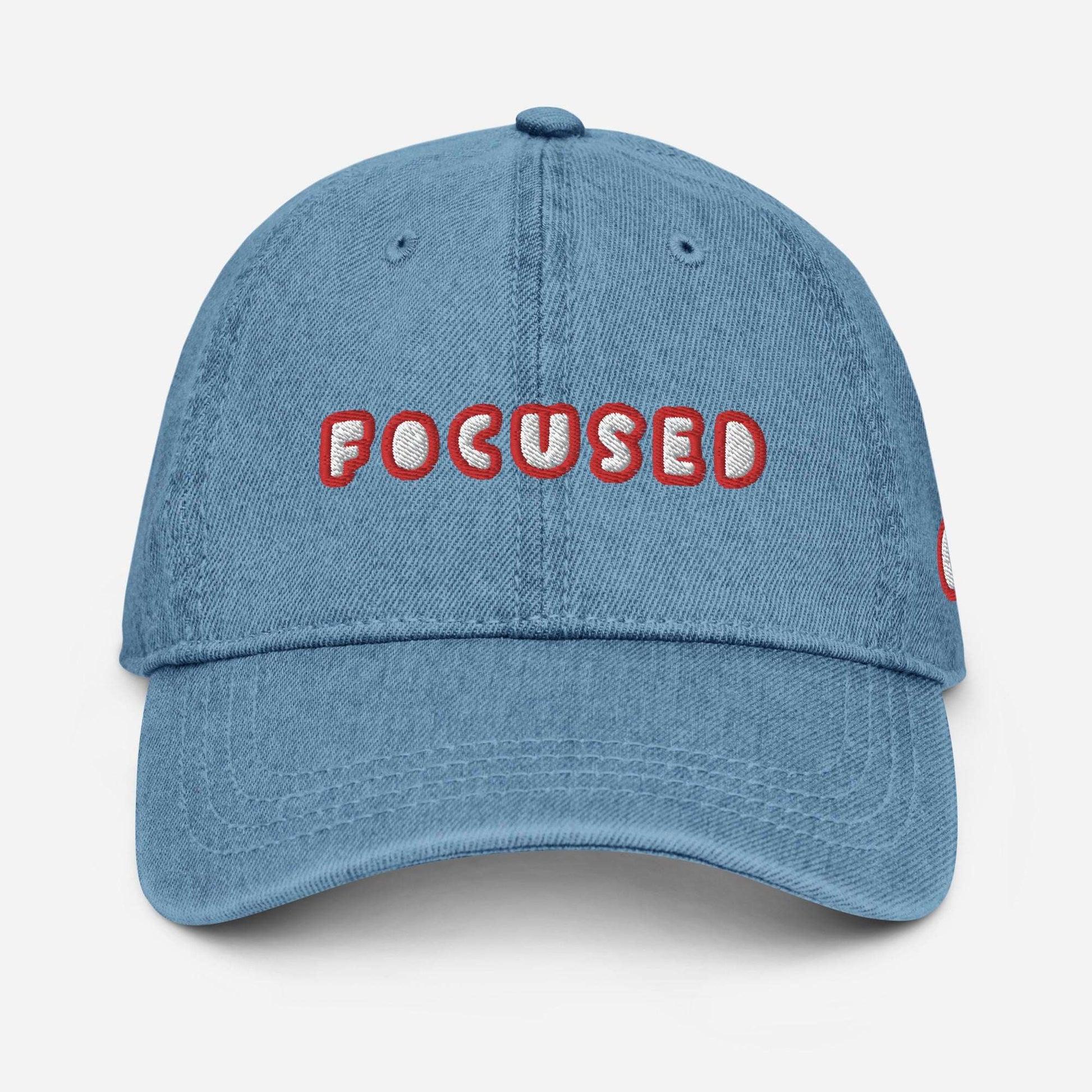 Chi Focused Denim Hat Blue