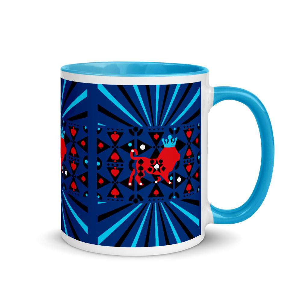 Mug King of Spades Blue mug