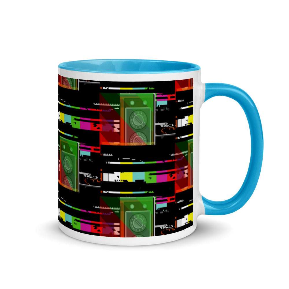 Mug Televised Blue mug