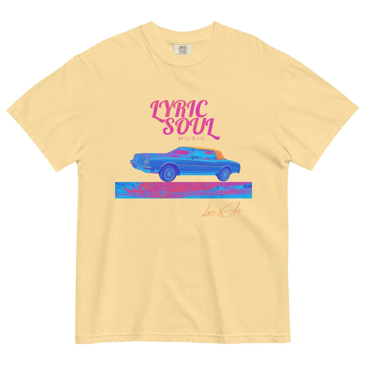 Lyric Soul Music Coupe Garment-Dyed Heavyweight T-shirt Butter / 3XL