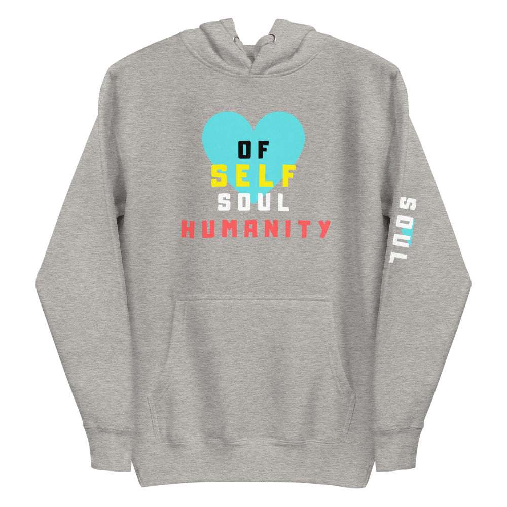 Love of Soul Tropical Hoodie Carbon Grey / 2XL