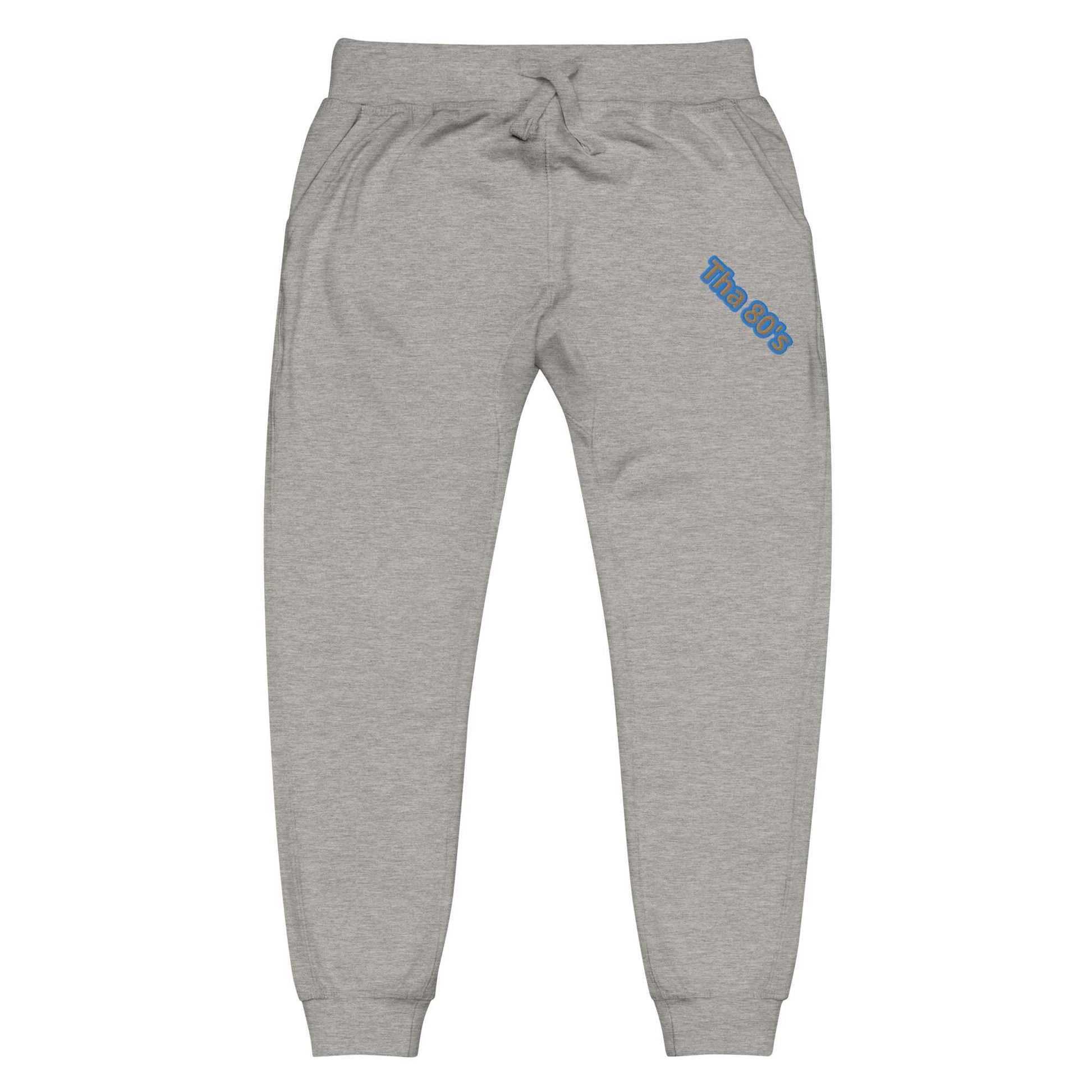 The "Tha" 1980's Premium Sweatpants Carbon Grey / 2XL