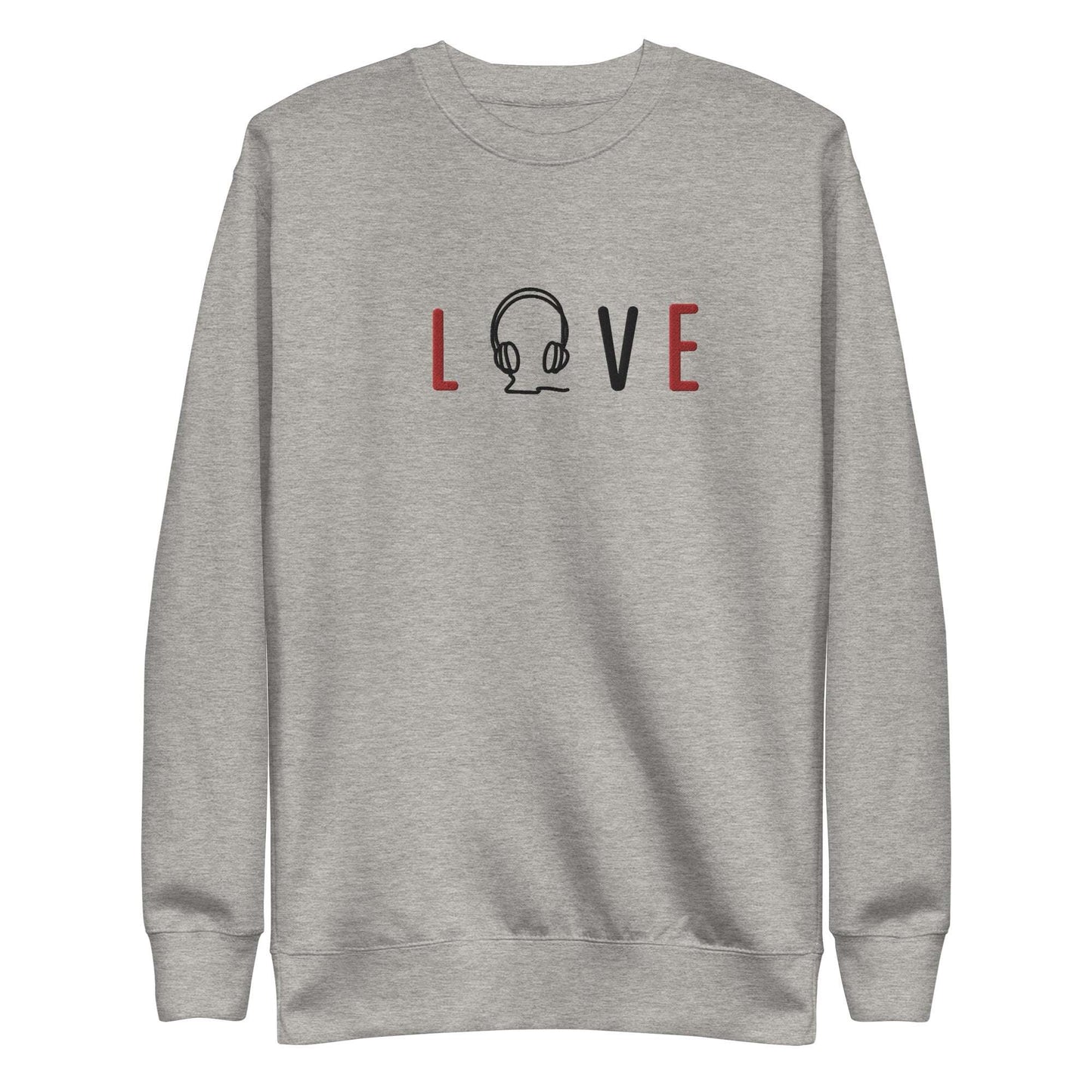 Love Hip Hop Premium Sweatshirt Carbon Grey / 3XL