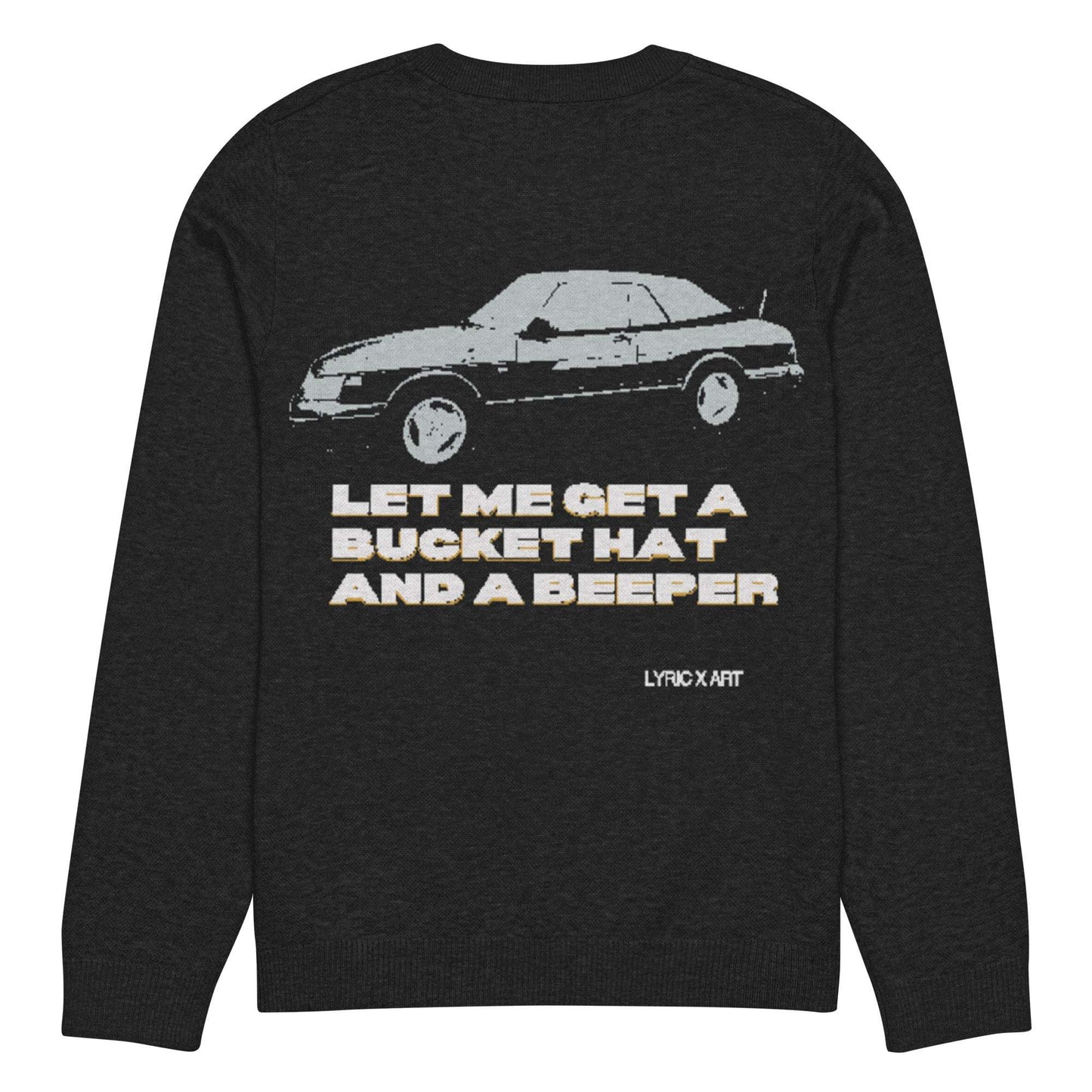 Classic Bucket Coupe Knitted crew neck sweater