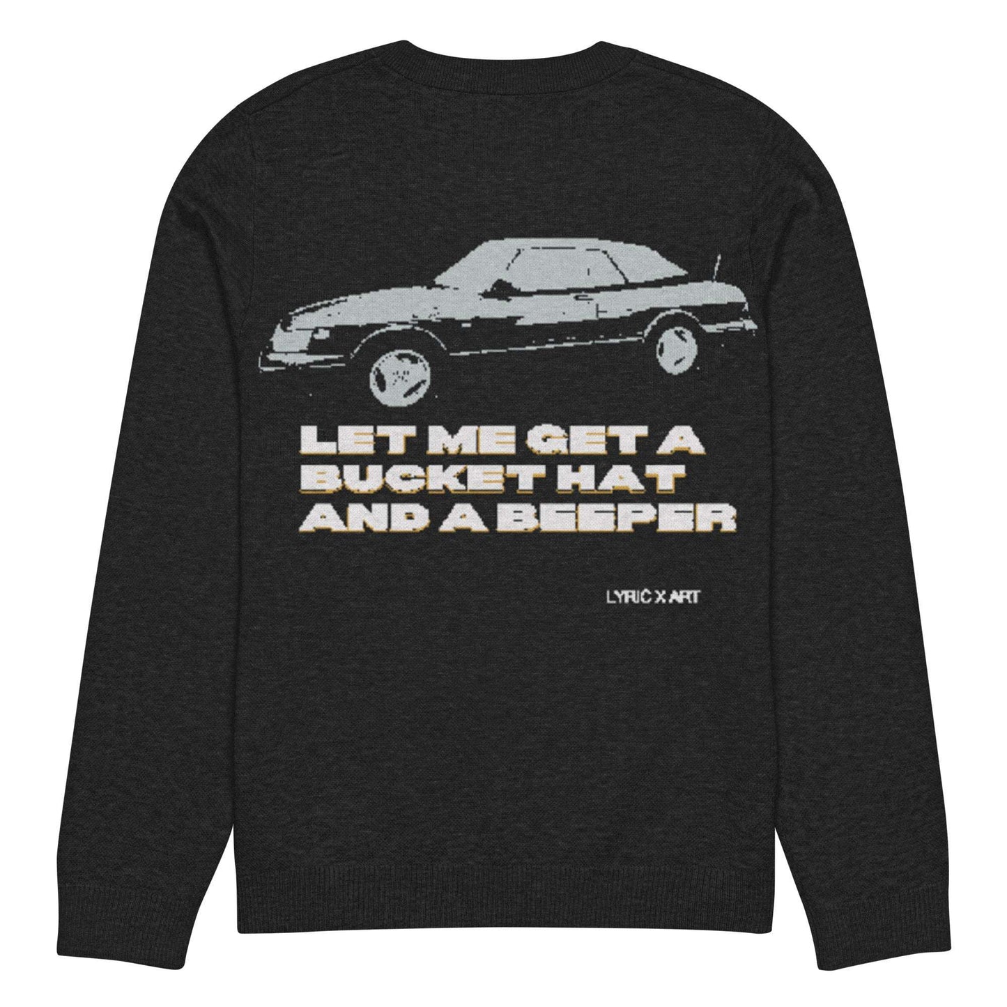 Classic Bucket Coupe Knitted crew neck sweater